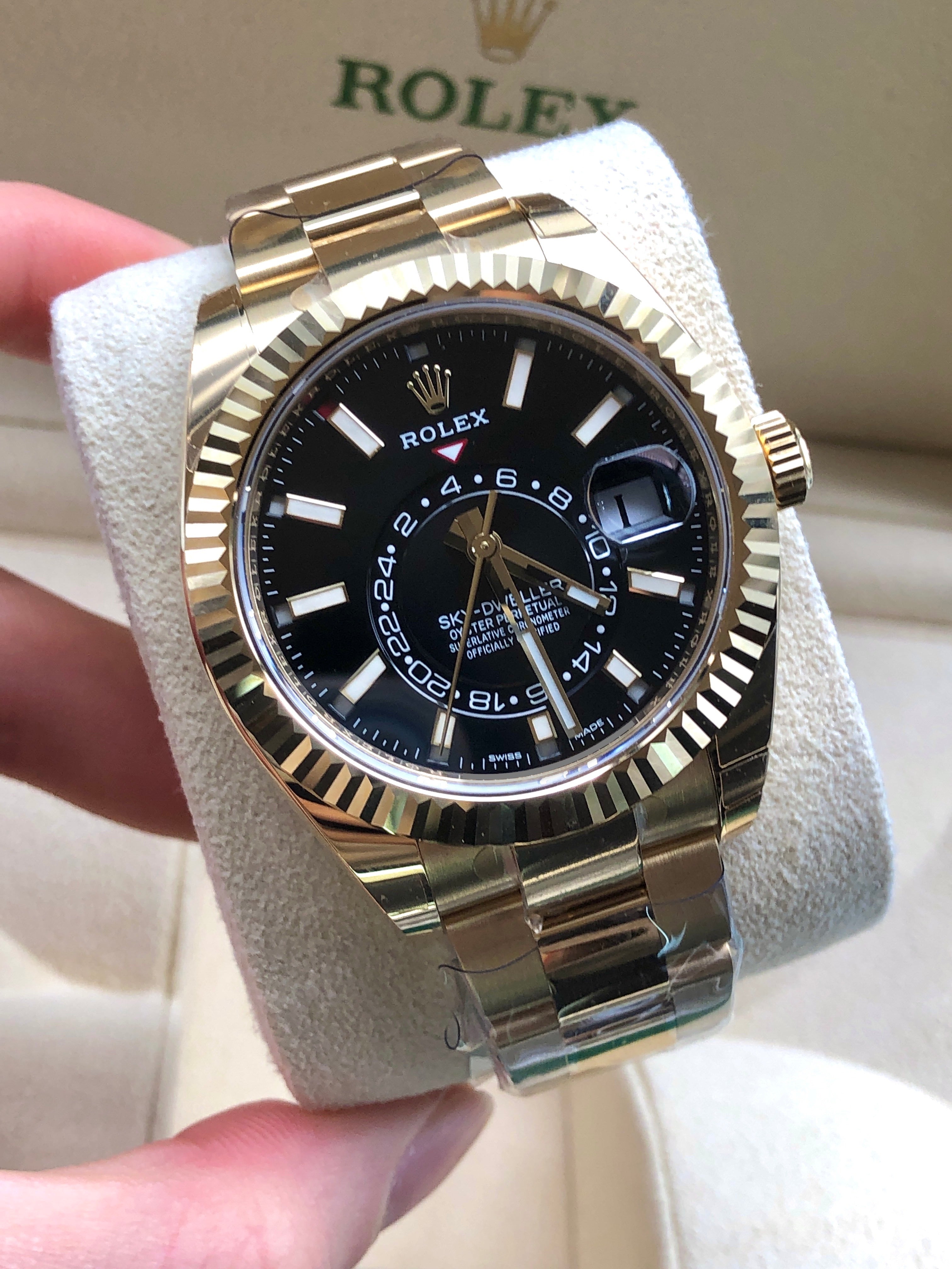 Rolex Sky-Dweller 42 mm 326938 Schwarz 2022