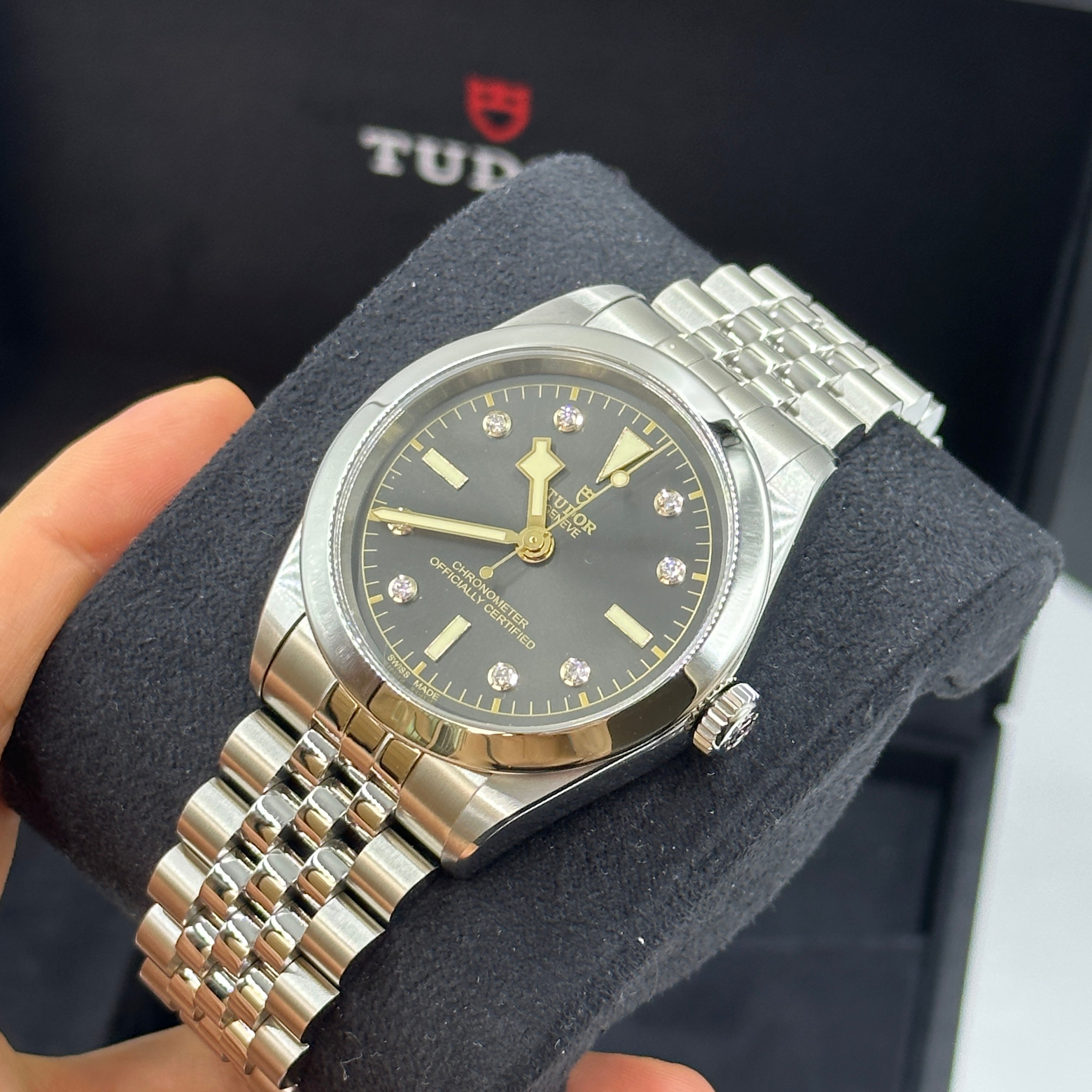 Tudor Black Bay 39 39 mm 79660-0004 Schwarze Diamanten 2024