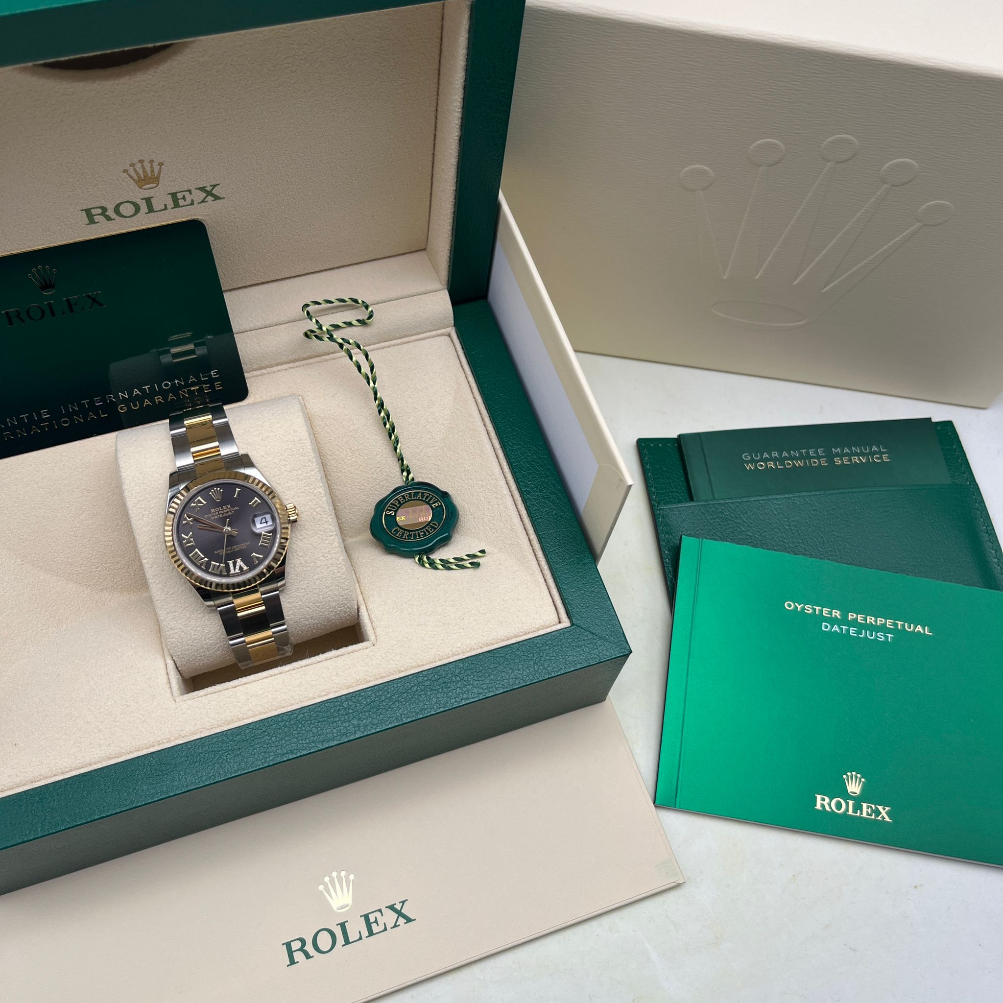 Rolex Datejust 31 278273 Grau VI Oyster 2025