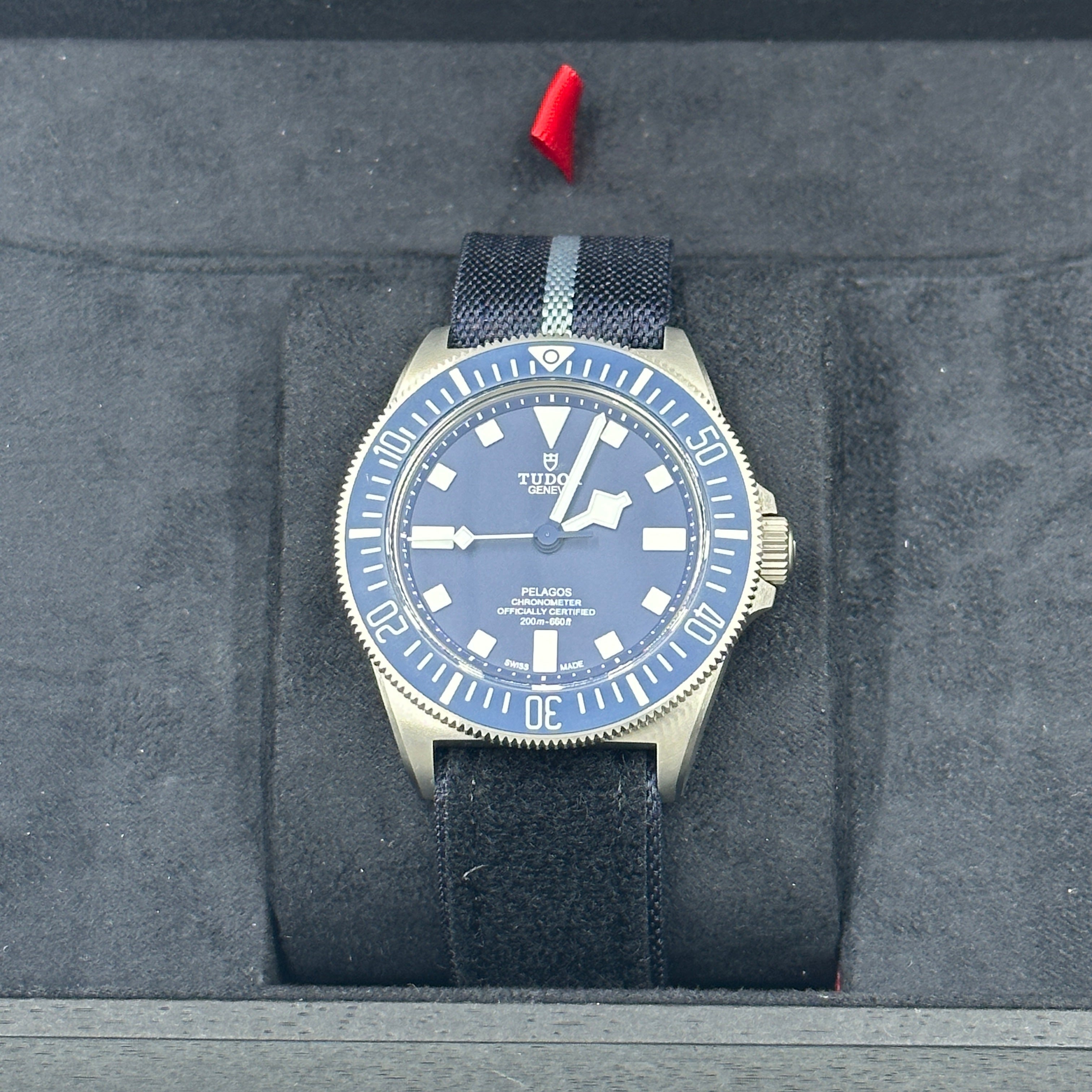 Tudor Pelagos FXD 42 mm 25707B/23-0001 Blauer Stoff 2024
