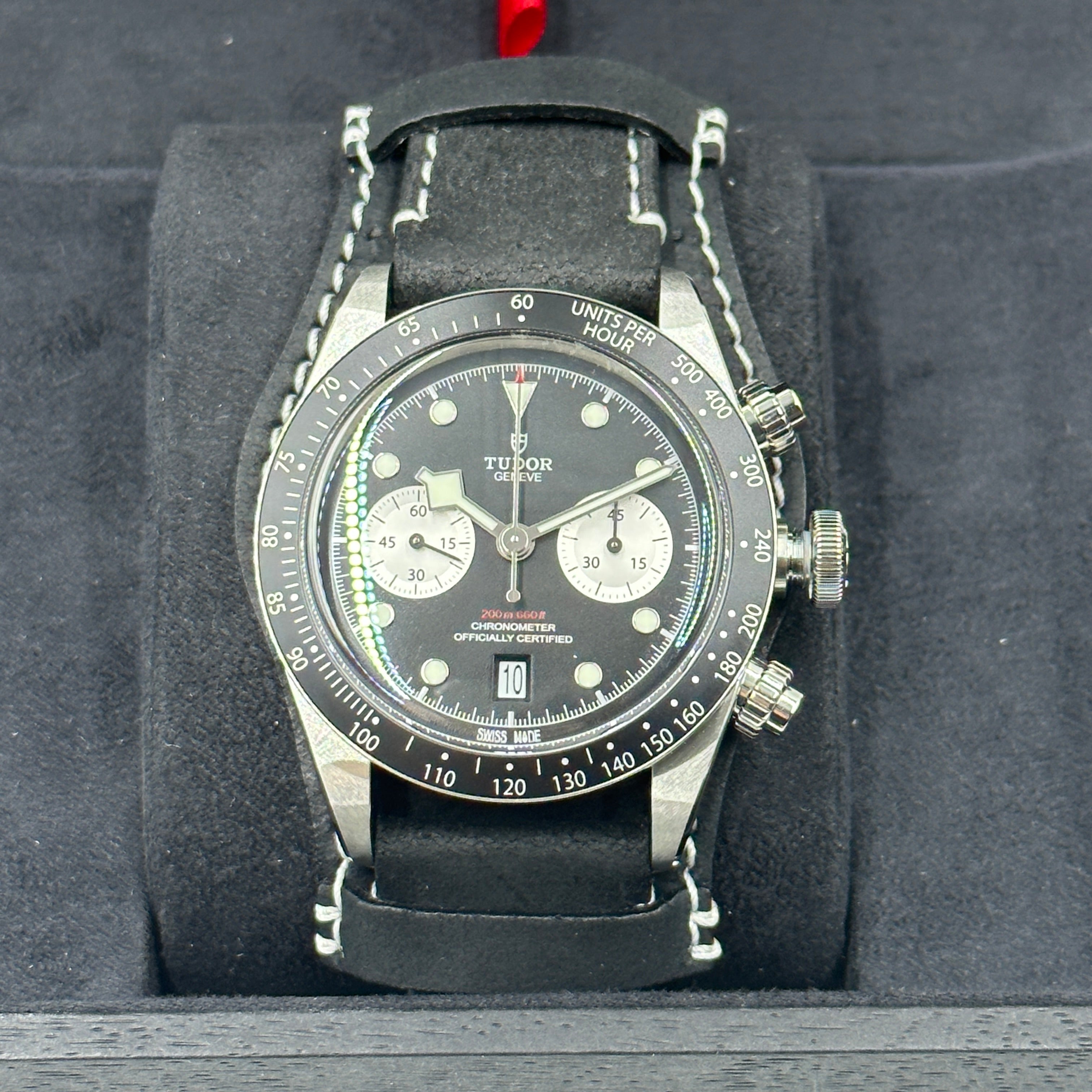 Tudor Black Bay Chrono 41 mm 79360N-0005 Schwarzes Armband 2024