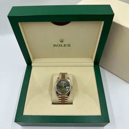 Rolex Day-Date 40 40 mm 228235 Grün Roman 2024
