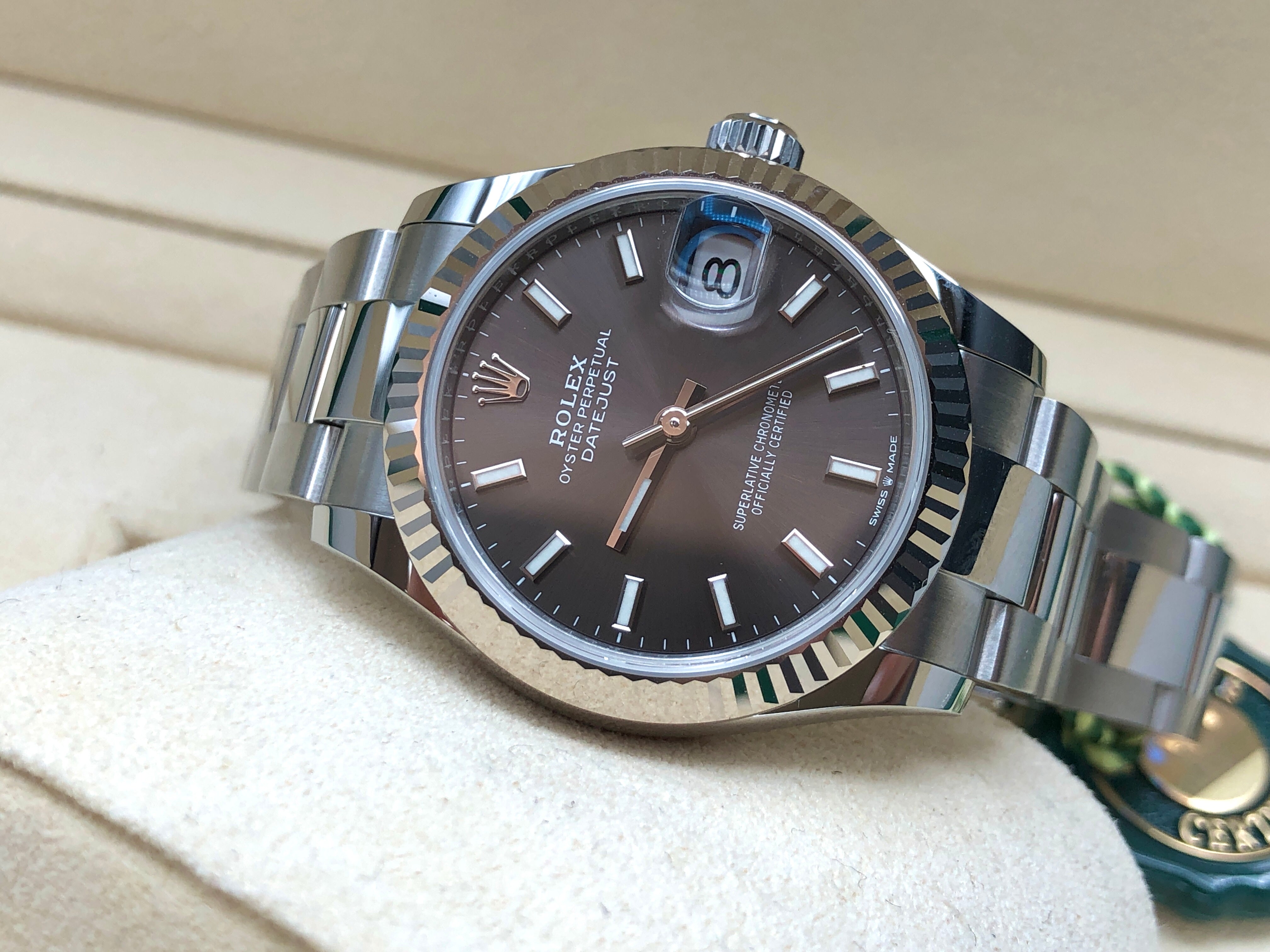 Rolex Datejust 31 278274 Grau Index Oyster 2025