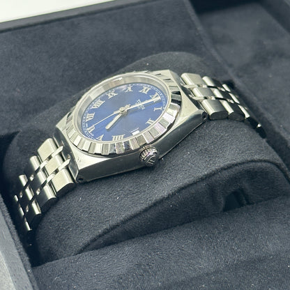 Tudor Tudor Royal 34 mm 28400-0006 Blauer römischer Stahl 2023