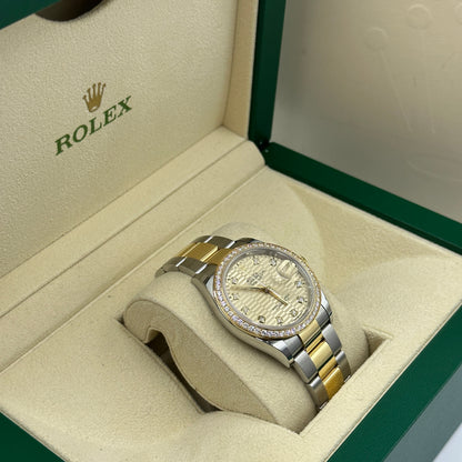 Rolex Datejust 36 126283RBR Champ Fluted Oyster 2024