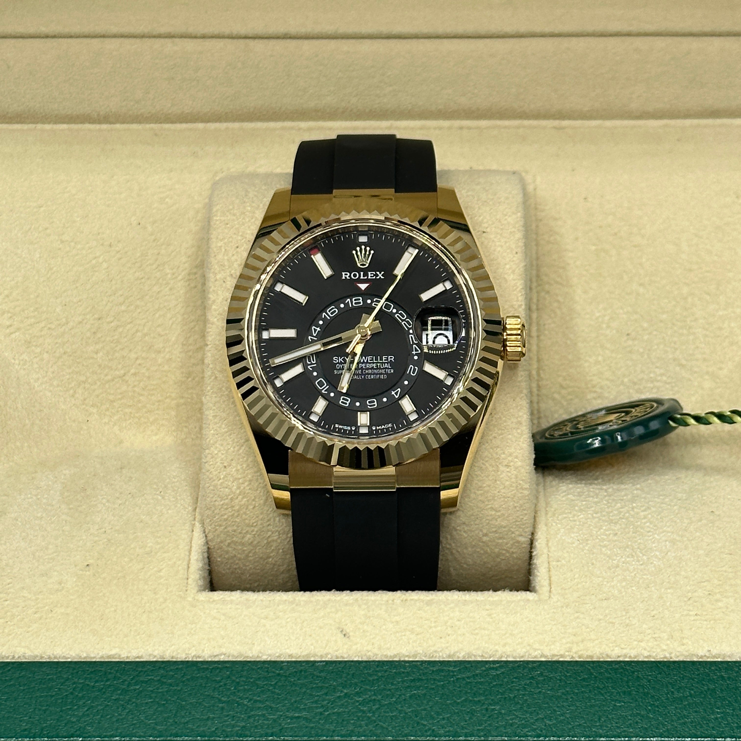Rolex Sky-Dweller 42 mm 336238 Schwarz 2024