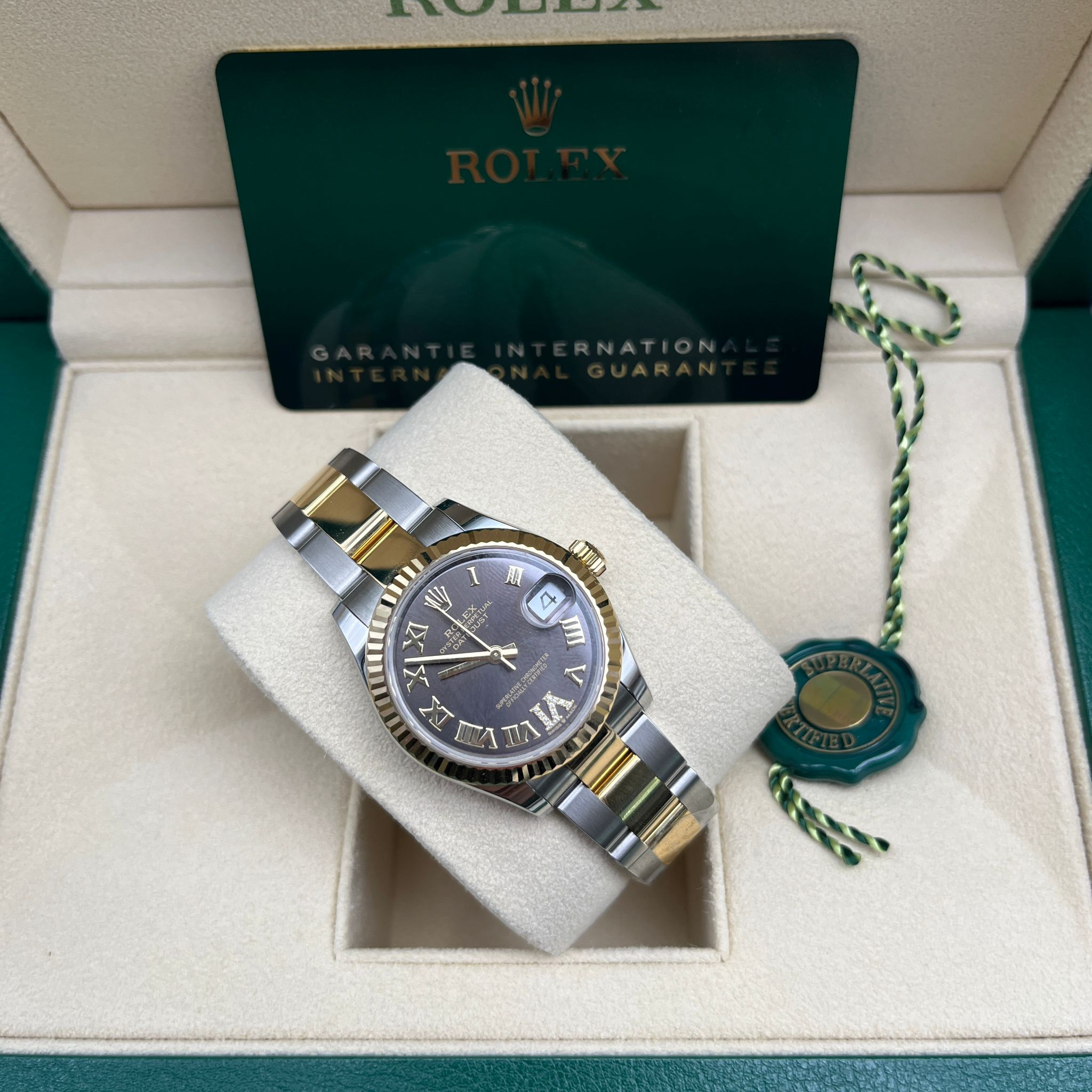Rolex Datejust 31 278273 Grau VI Oyster 2025