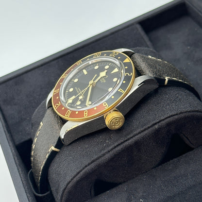 Tudor Black Bay GMT 41mm 79833Mn-0003 Lederarmband 2024