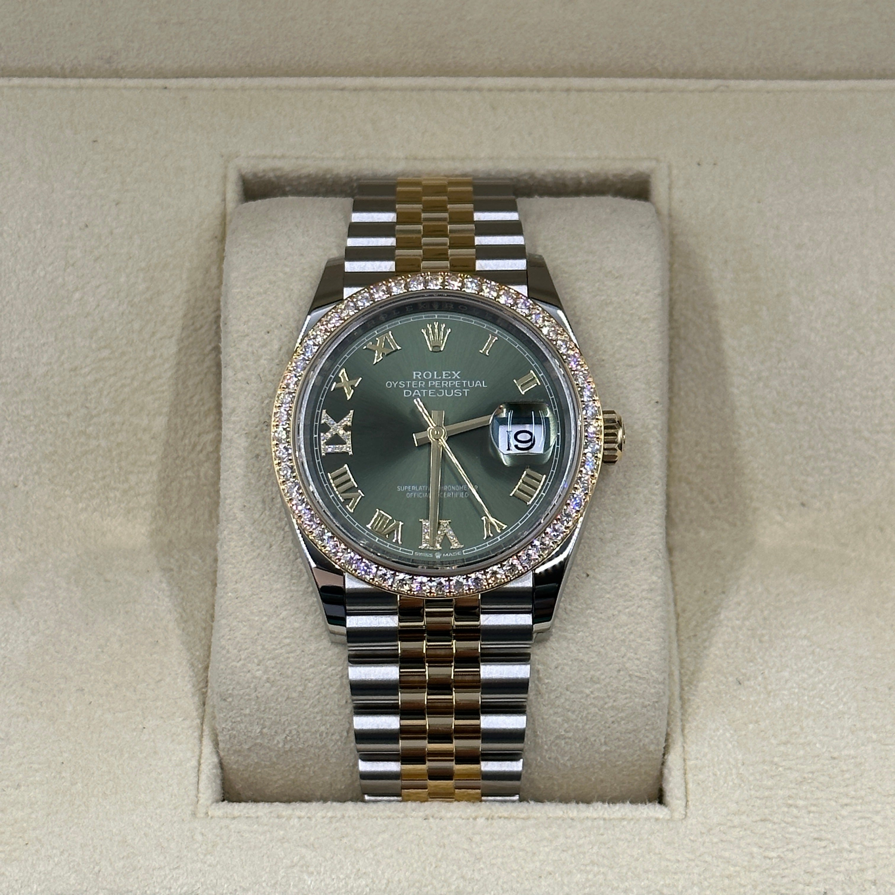 Rolex Datejust 36 126283RBR Grün VIIX Jubiläum 2024