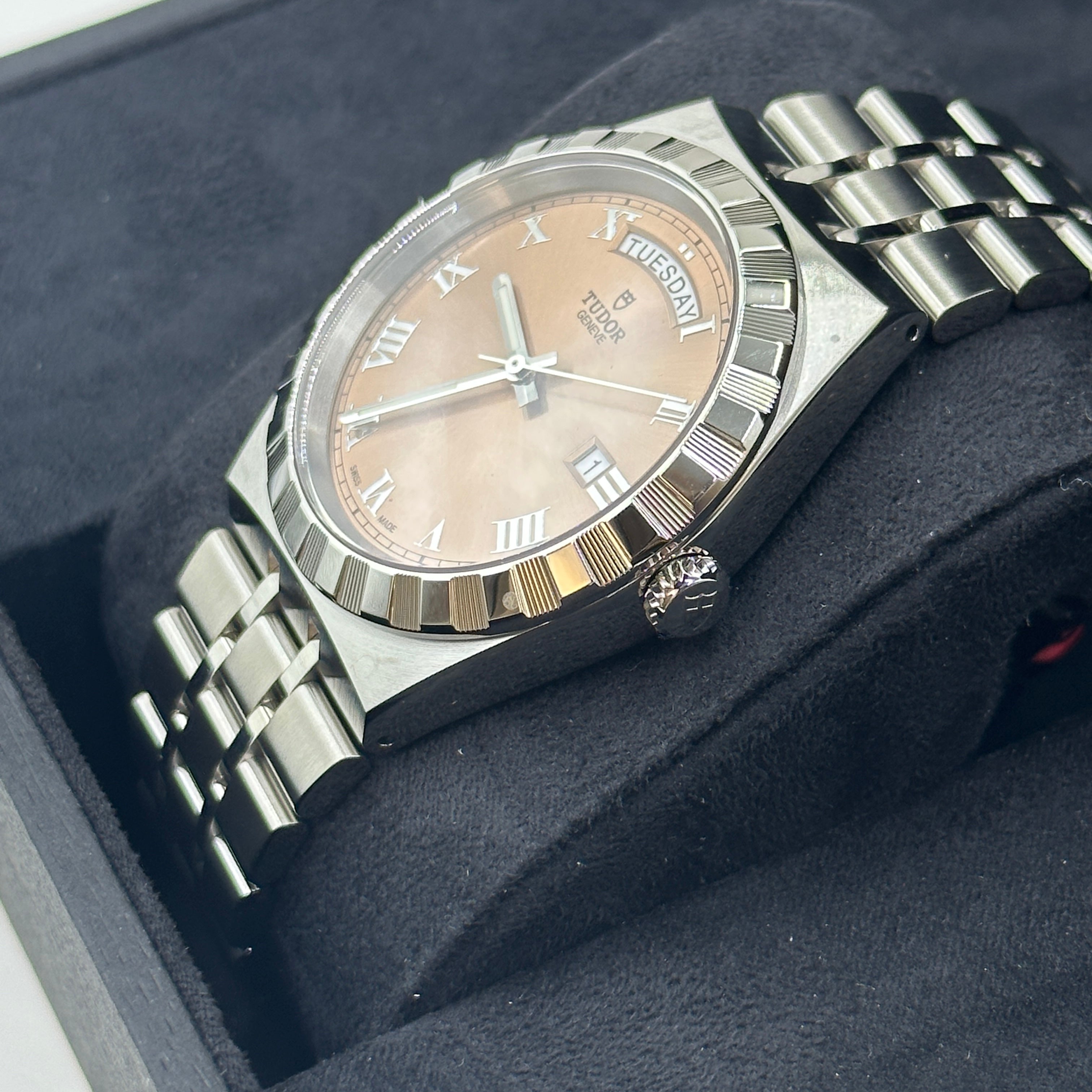 Tudor Tudor Royal 41 mm 28600-0009 Rosa Roman 2025