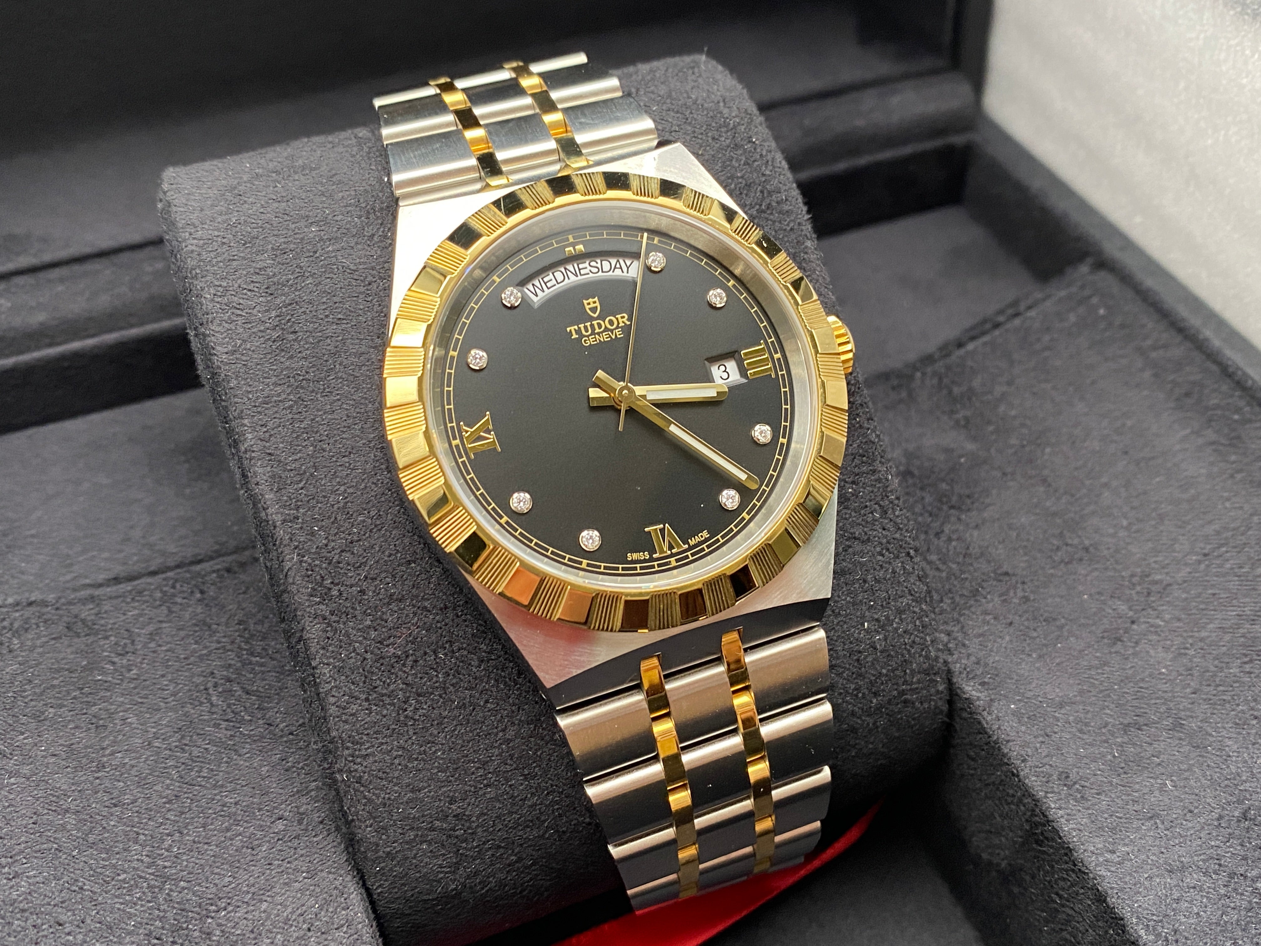 Tudor Tudor Royal 41 mm 28603-0005 Schwarze Diamanten 2023