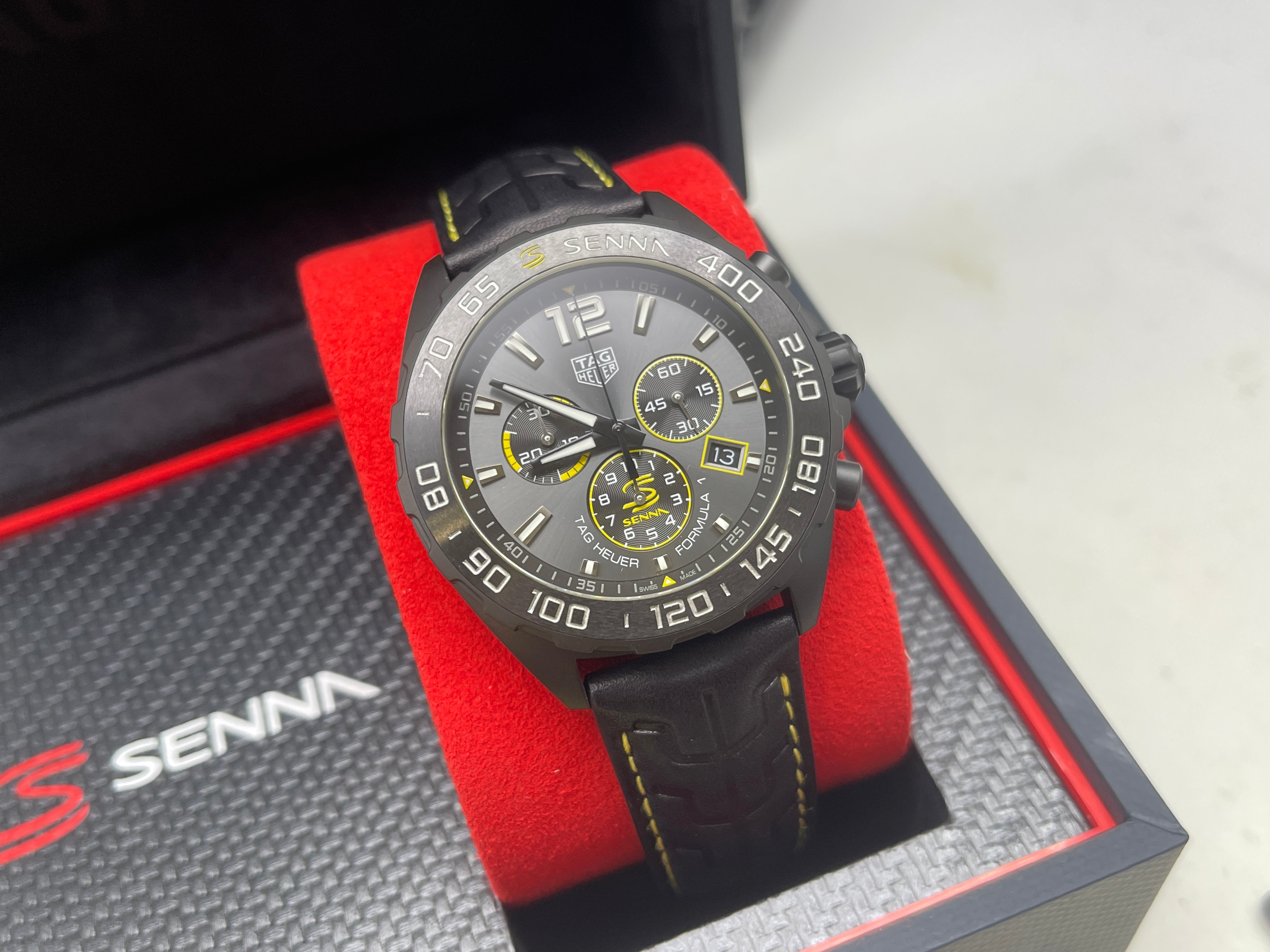 TAG Heuer Formel 1 Chronograph x Senna 43mm CAZ101AJ.FC6487 2025