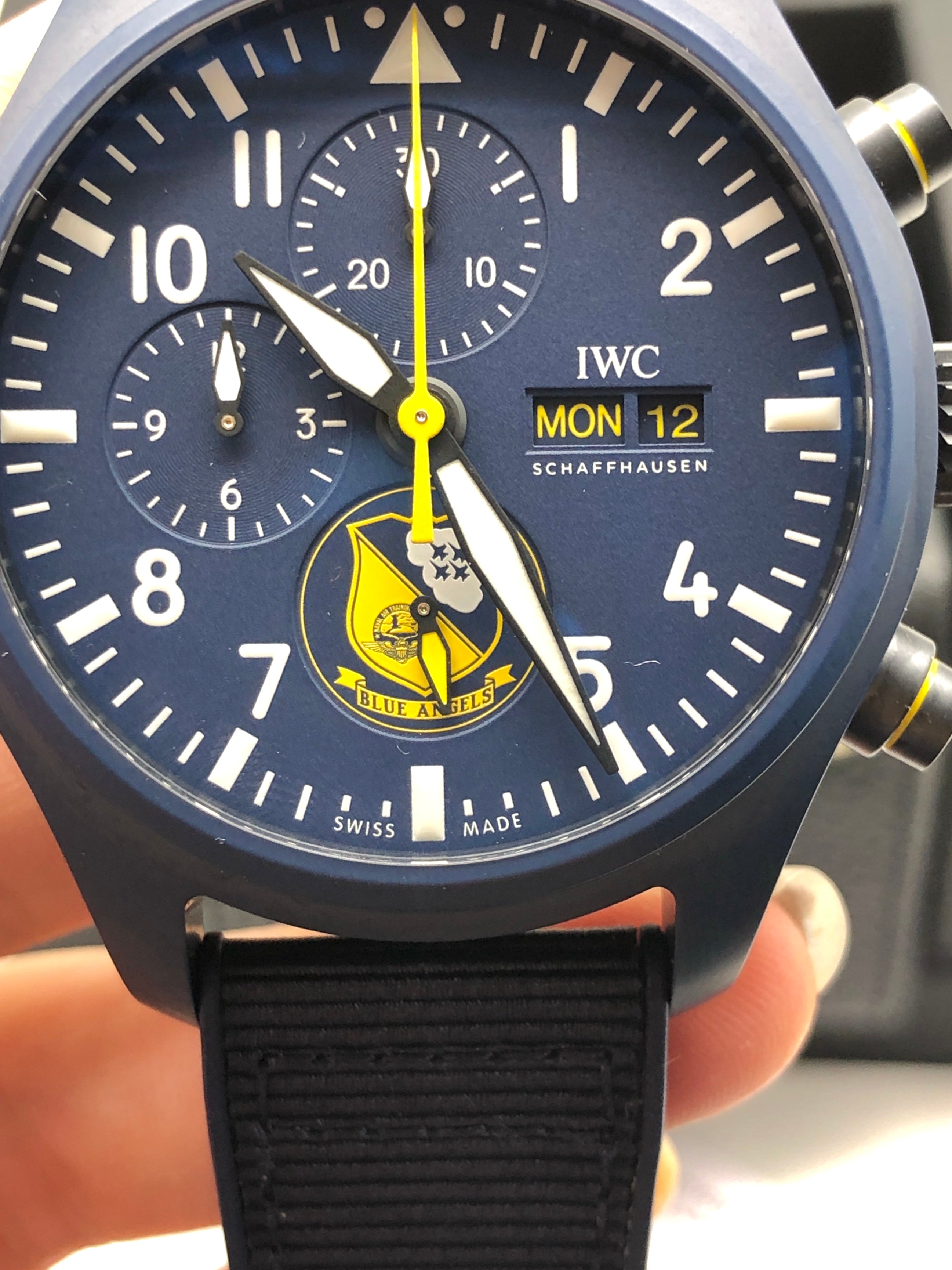 IWC Schaffhausen Fliegeruhr Chronograph 44,5 mm IW389109 2022