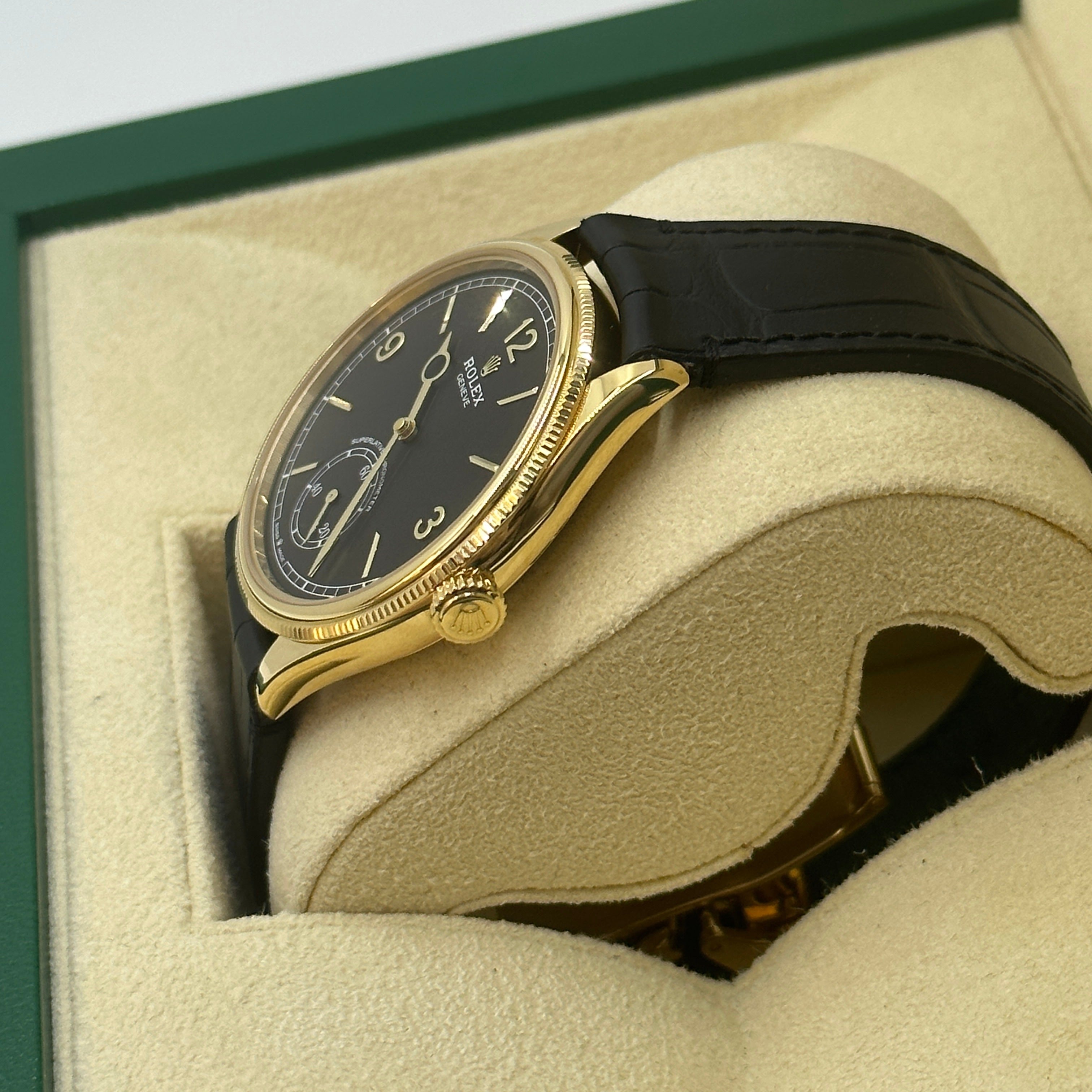 Rolex 1908 39 mm 52508-0002 Schwarz 2025