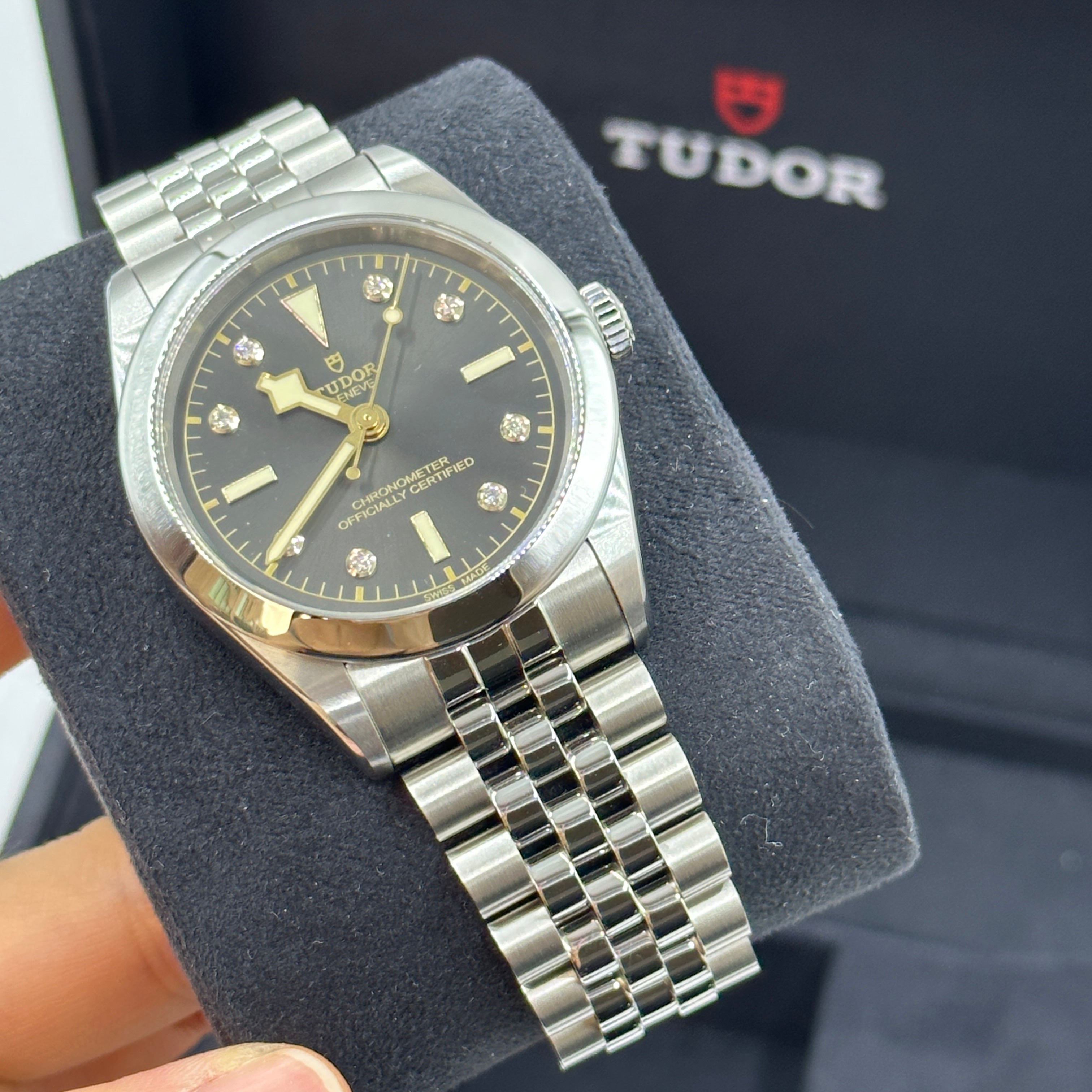Tudor Black Bay 39 39 mm 79660-0004 Schwarze Diamanten 2024