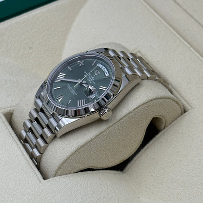 Rolex Day-Date 40 40 mm 228239 Grün Roman 2024