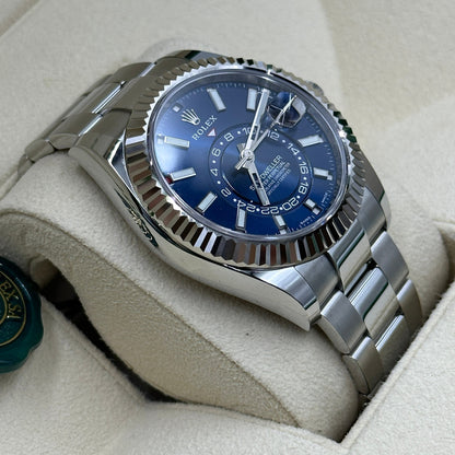 Rolex Sky-Dweller 42 mm 336934 Blaue Auster 2023