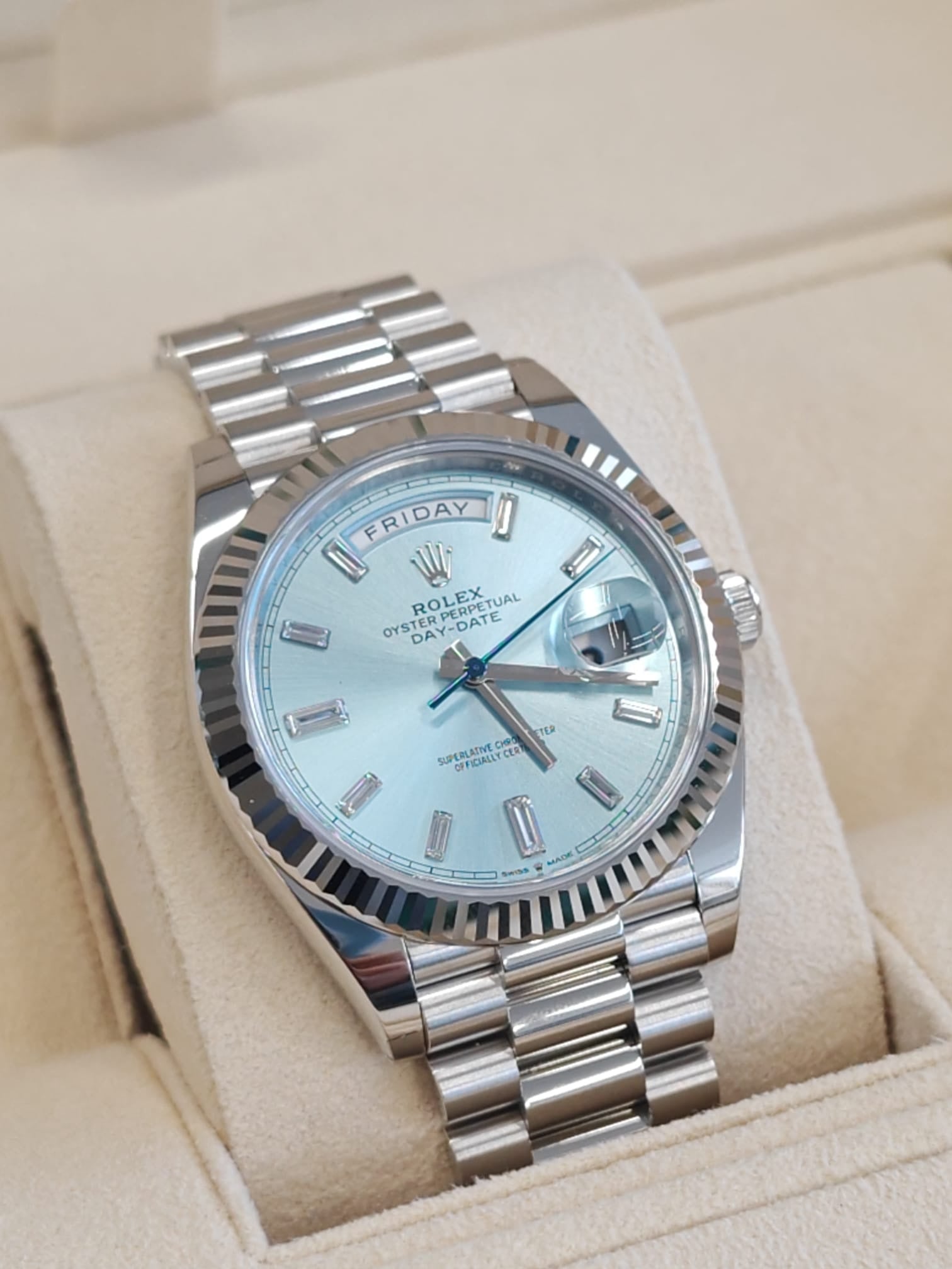 Rolex Day-Date 40 40 mm 228236A Eisblau 2025