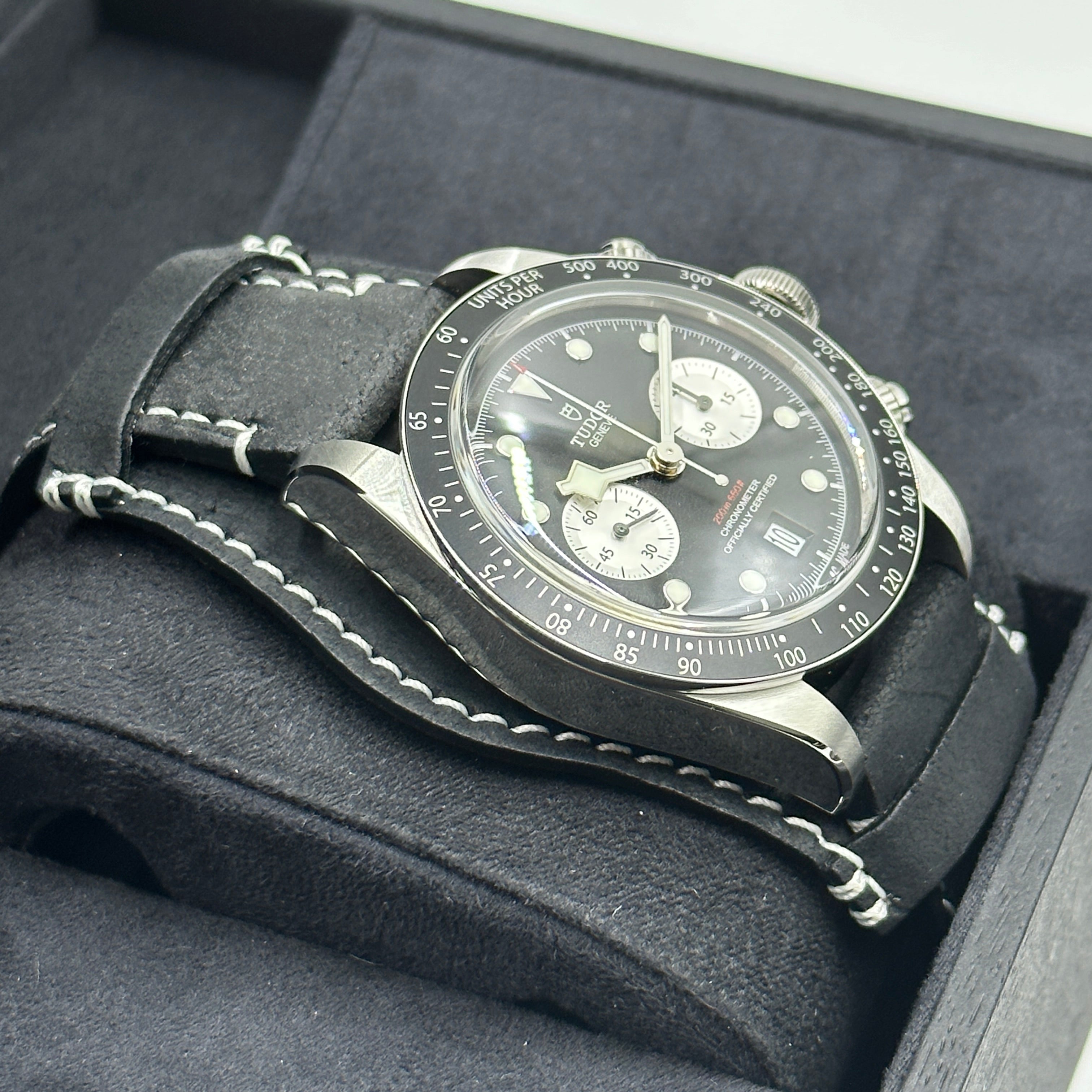 Tudor Black Bay Chrono 41 mm 79360N-0005 Schwarzes Armband 2024