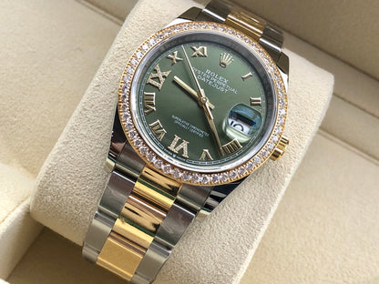 Rolex Datejust 36 126283RBR Grüne VIIX Oyster 2024