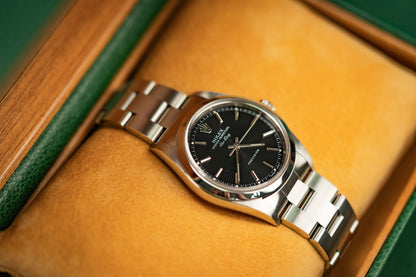 Rolex Air-King 14000M 2002 Schwarz