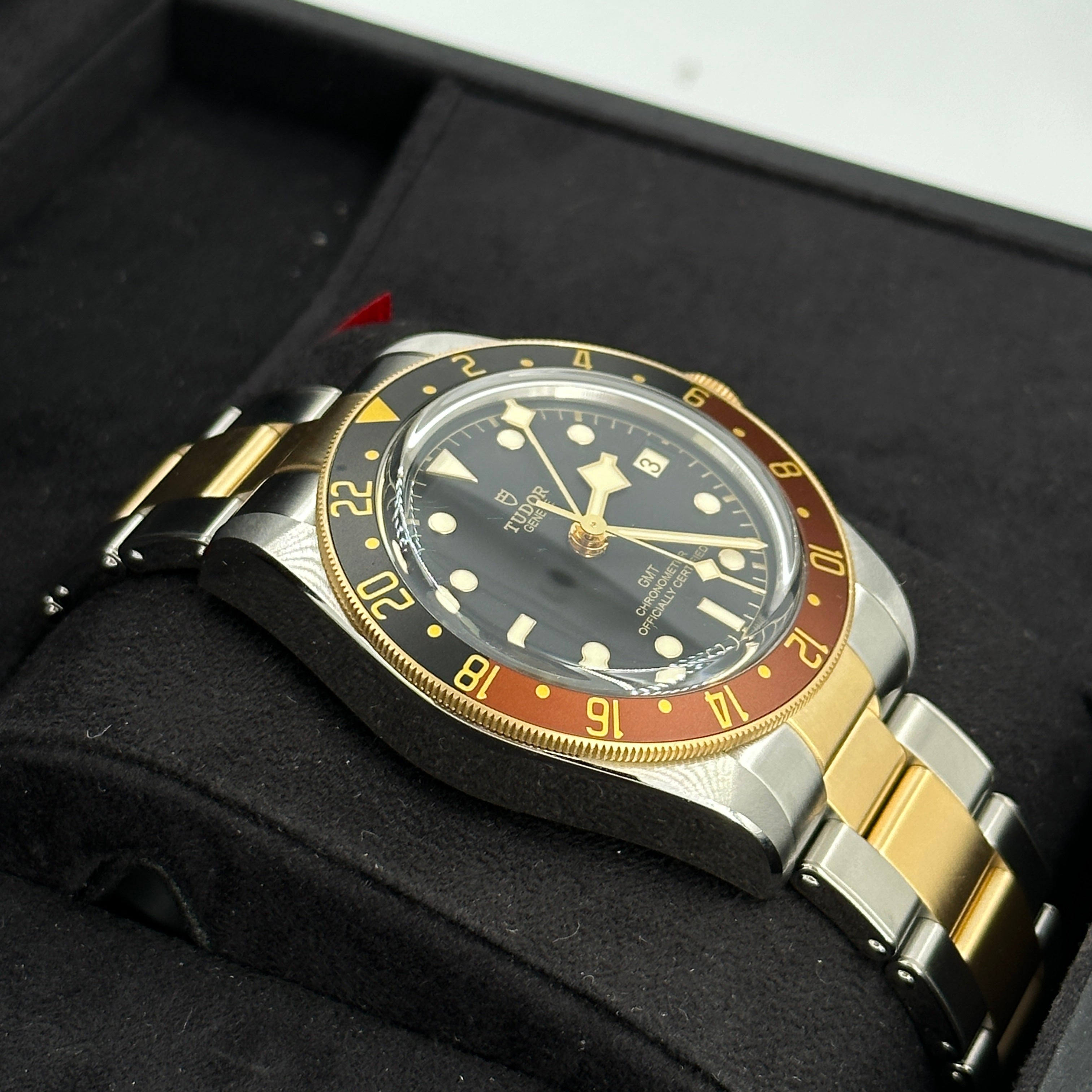 Tudor Black Bay GMT 41 mm 79833Mn-0001 Schwarzer Stahl 2024