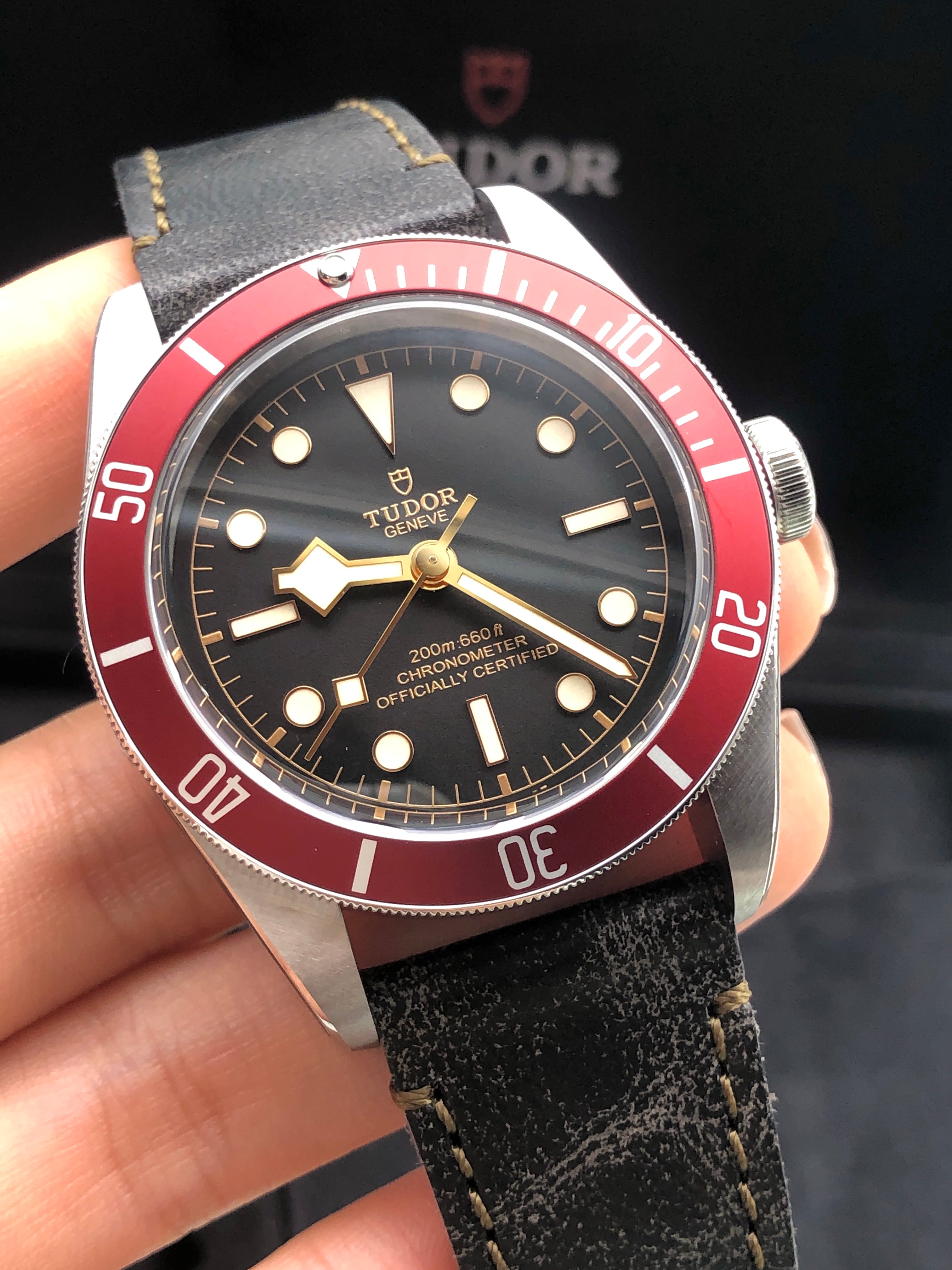 Tudor Black Bay 41 mm 79230R-0012 Roter Stahl 2025 KCP