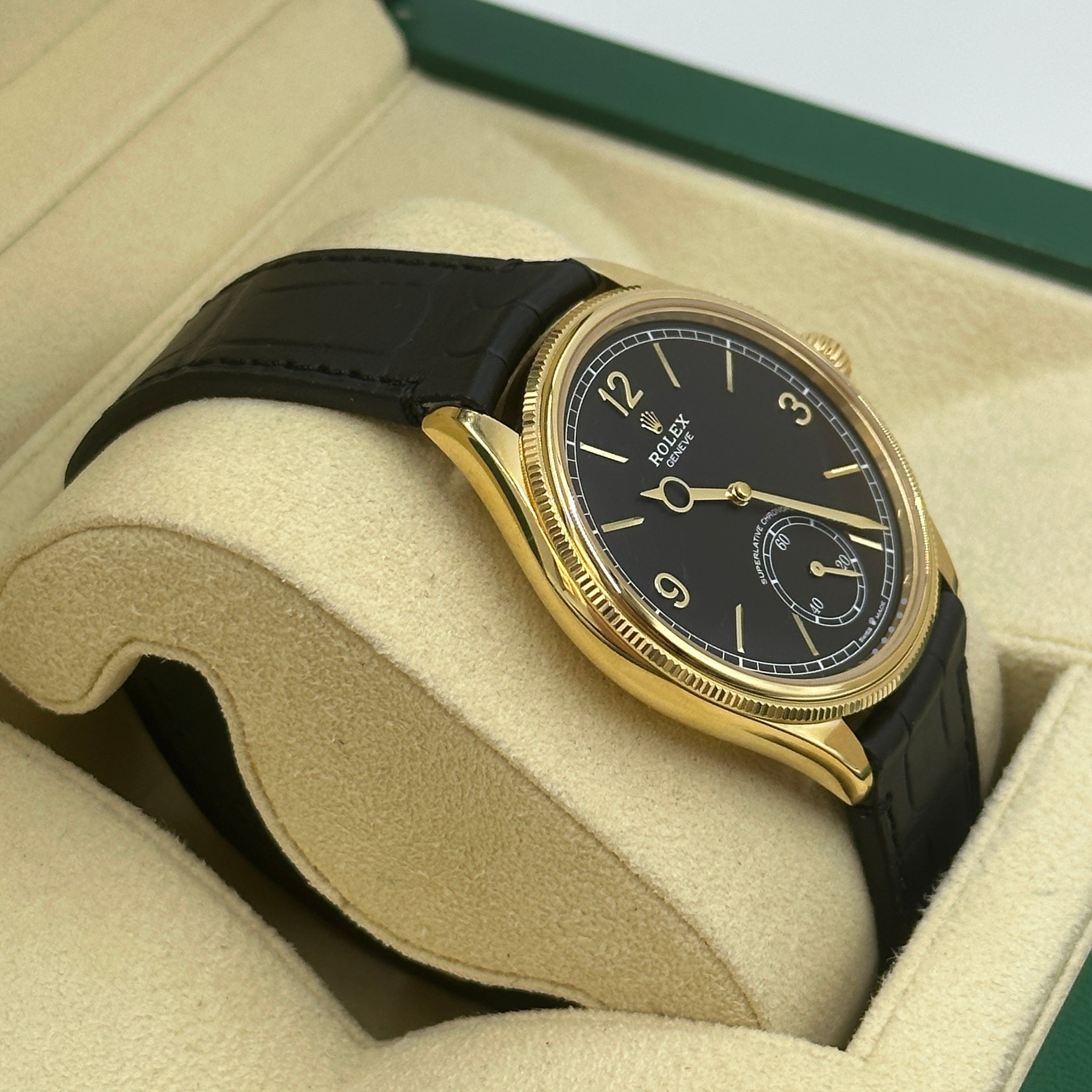 Rolex 1908 39 mm 52508-0002 Schwarz 2025