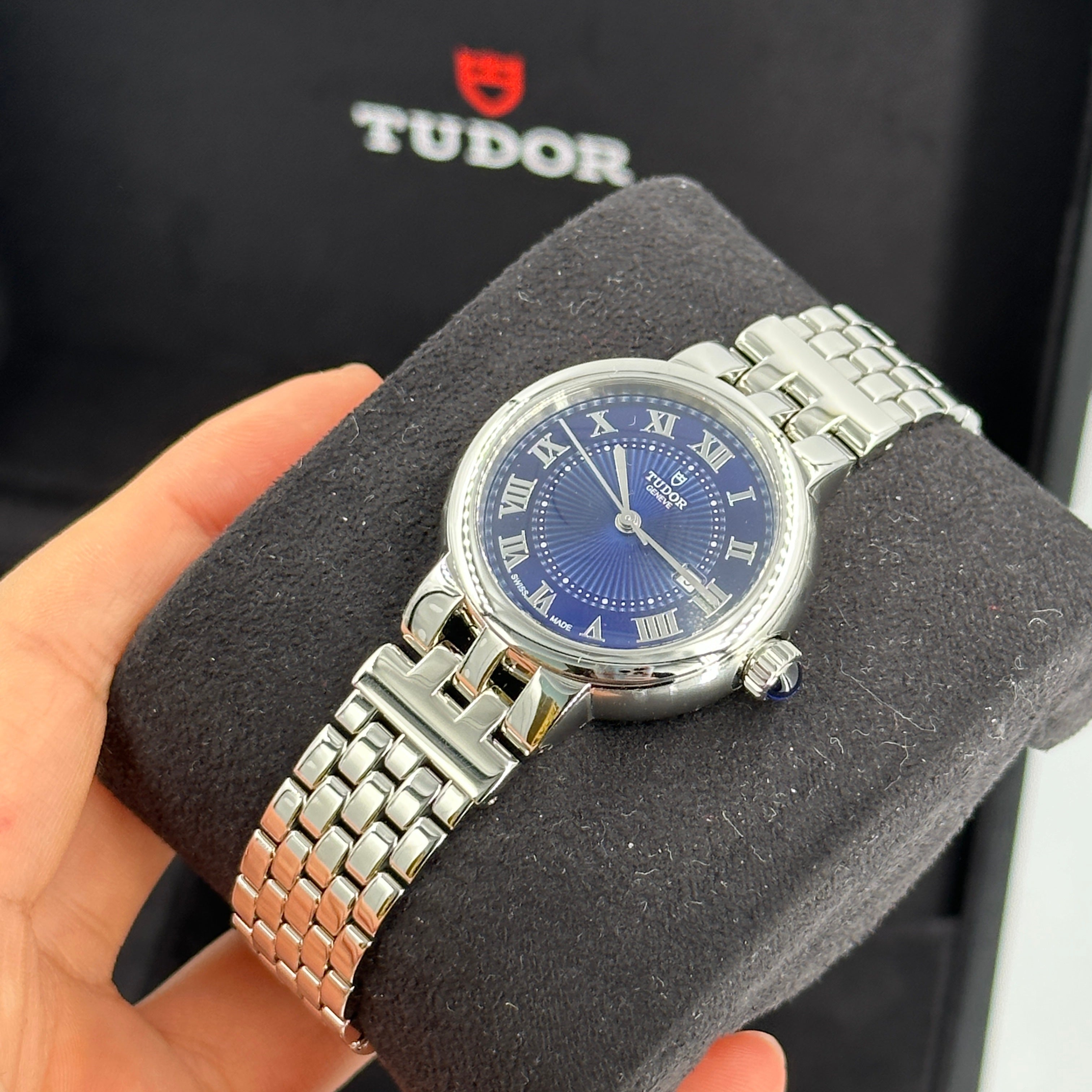 Tudor Clair de Rose 30 mm 35500-0009 Blau Roman 2024