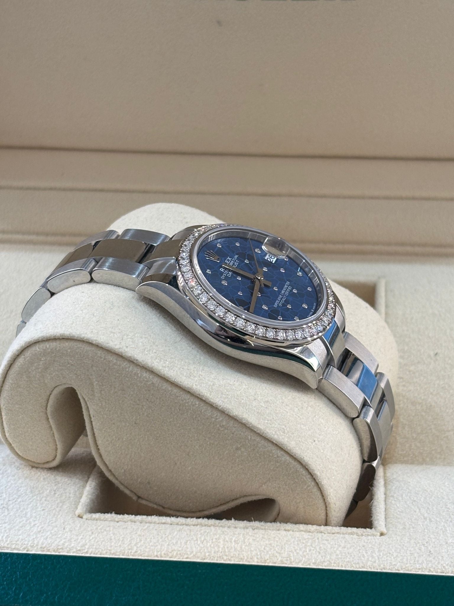Rolex Datejust 31 278384RBR Blue Flower Oyster 2025
