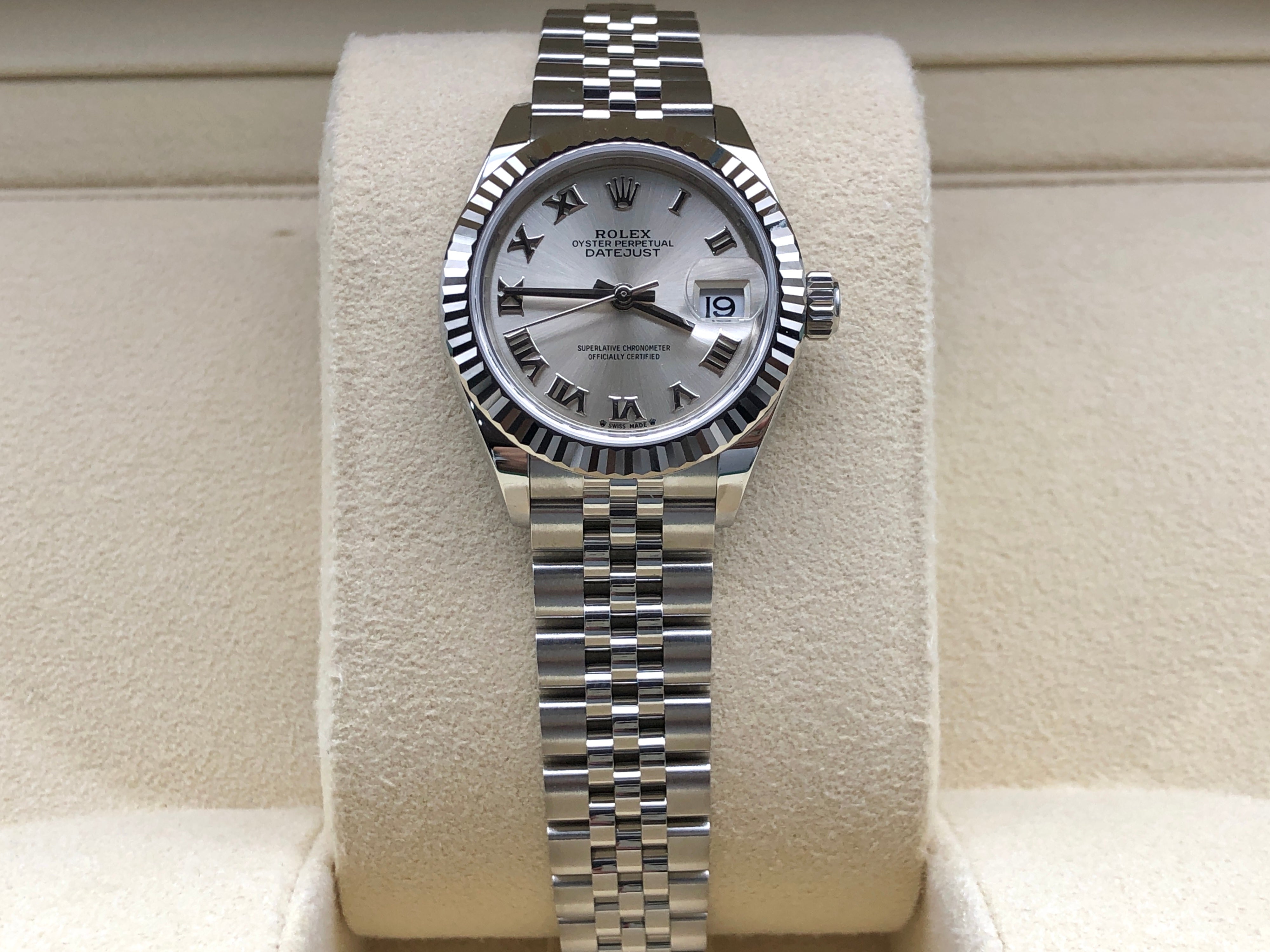 Rolex Lady-Datejust 279174 Silber Roman Jubilee 2025
