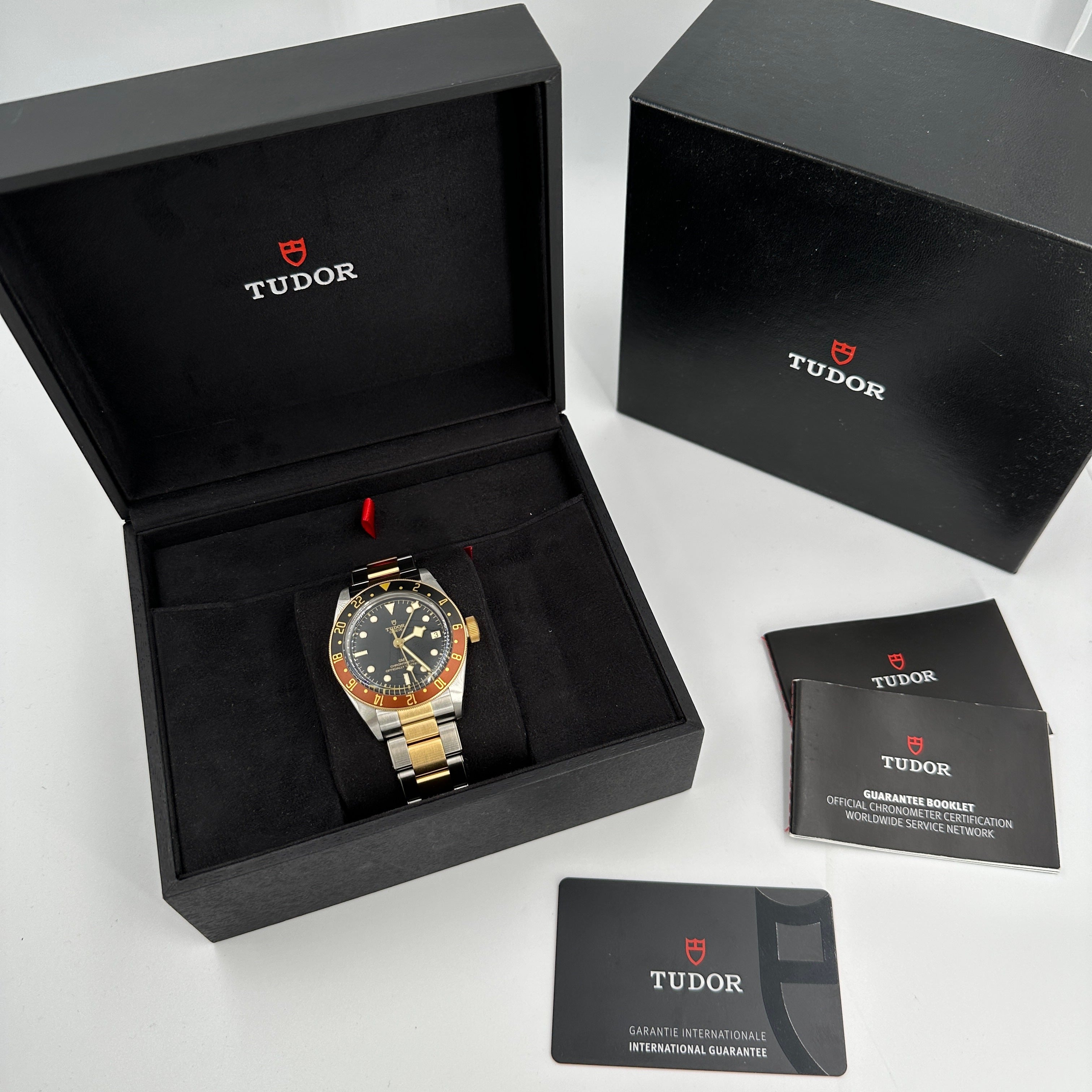 Tudor Black Bay GMT 41 mm 79833Mn-0001 Schwarzer Stahl 2024