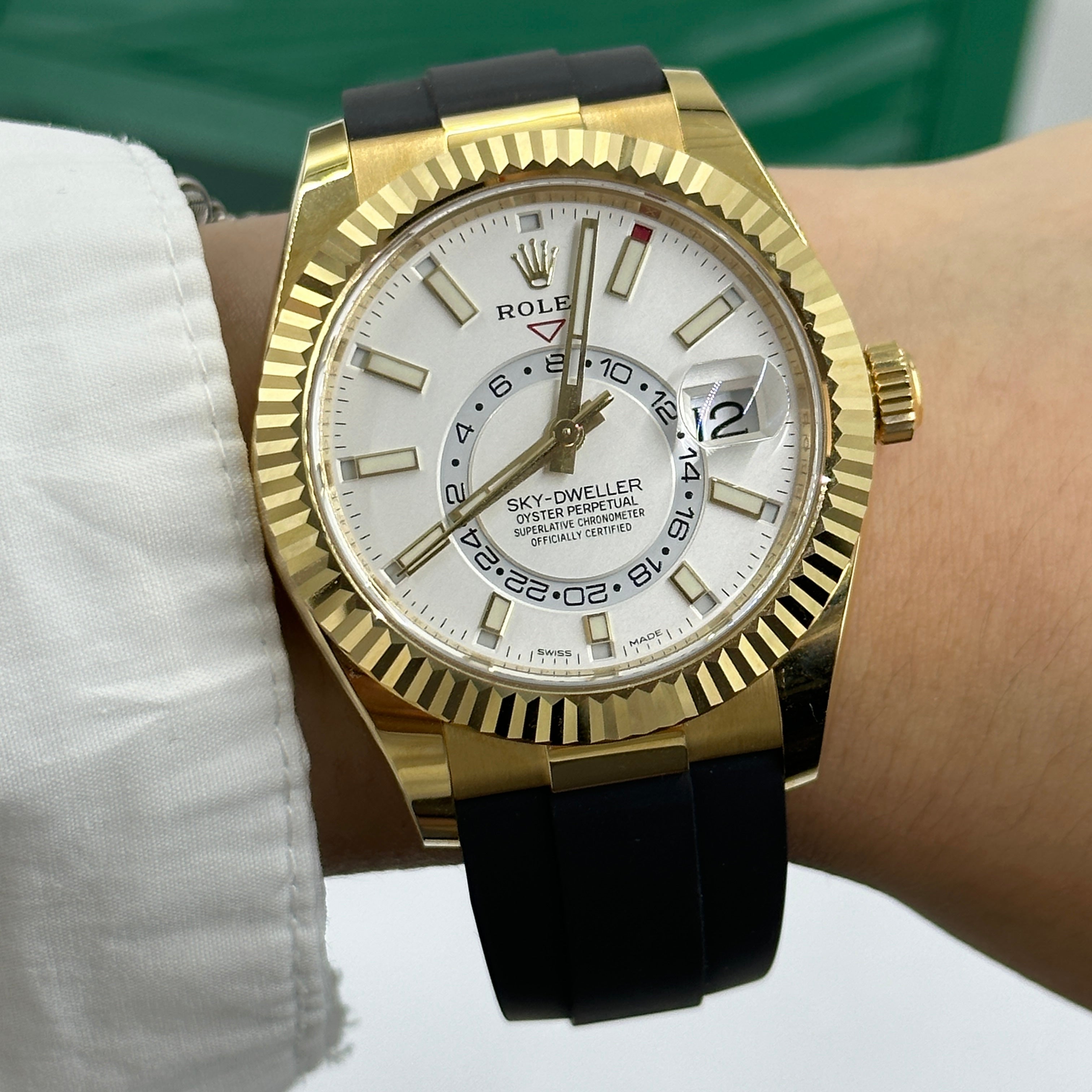 Rolex Sky-Dweller 42 mm 326238 Weiß 2021
