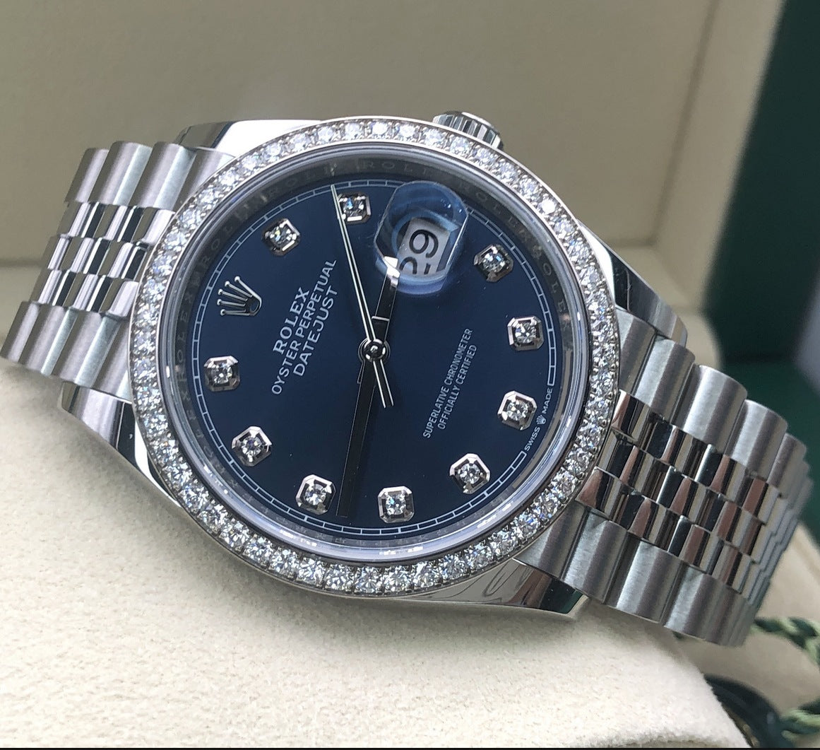 Rolex Datejust 36 126284RBR G Blue Jubilee 2025