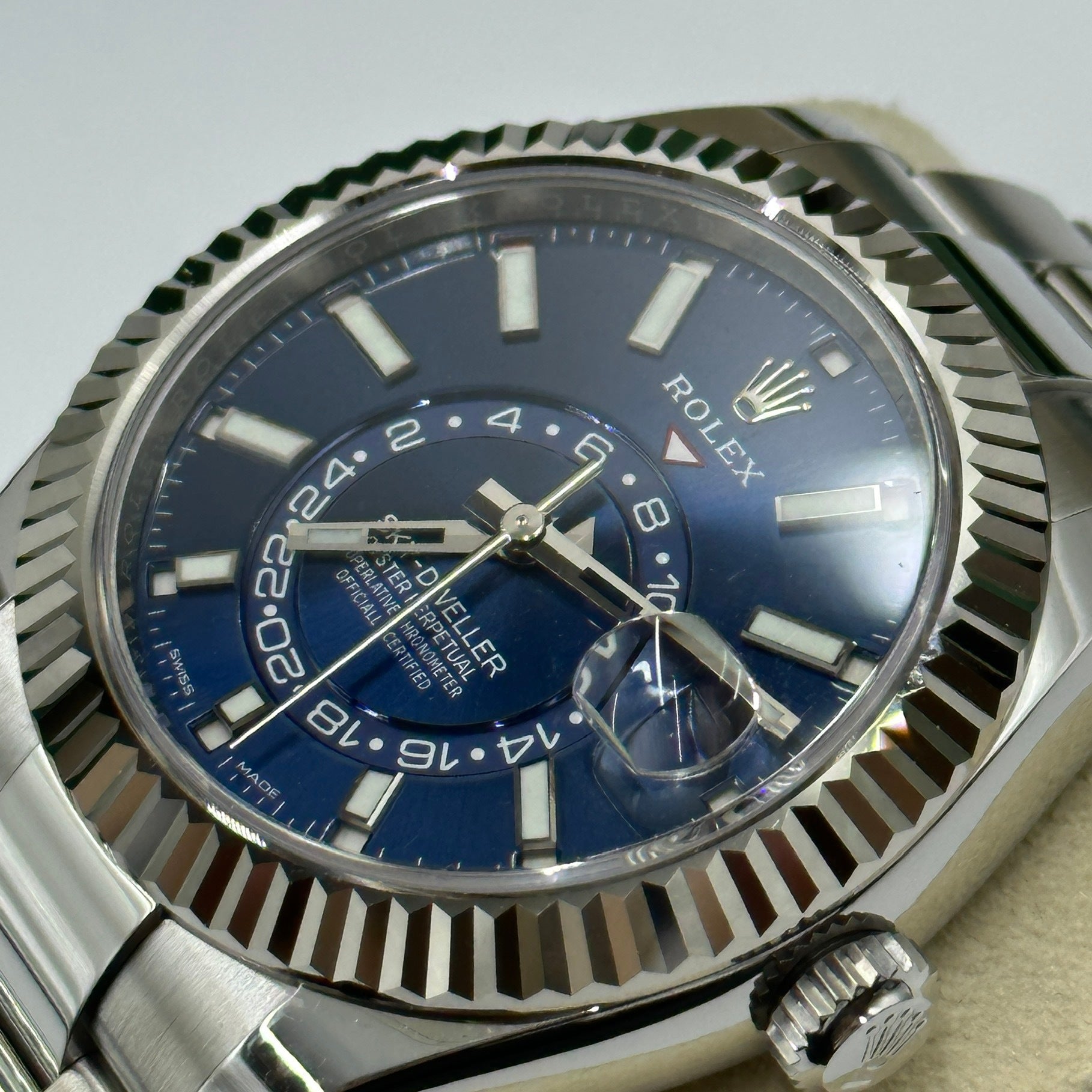 Rolex Sky-Dweller 42 mm 336934 Blaue Auster 2023