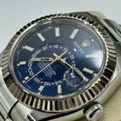 Rolex Sky-Dweller 42 mm 336934 Blaue Auster 2023