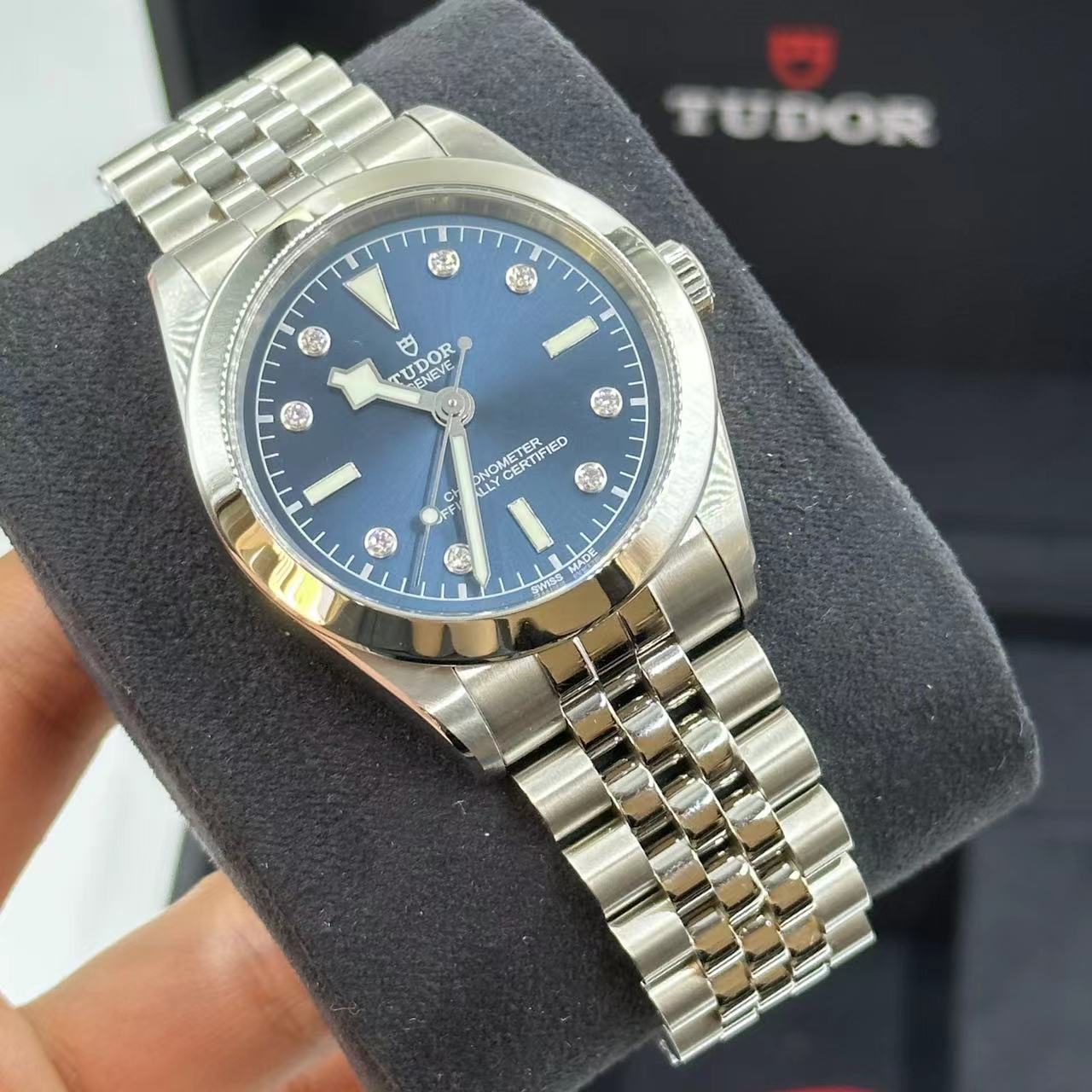 Tudor Black Bay 39 39 mm 79660-0005 Blaue Diamanten 2023