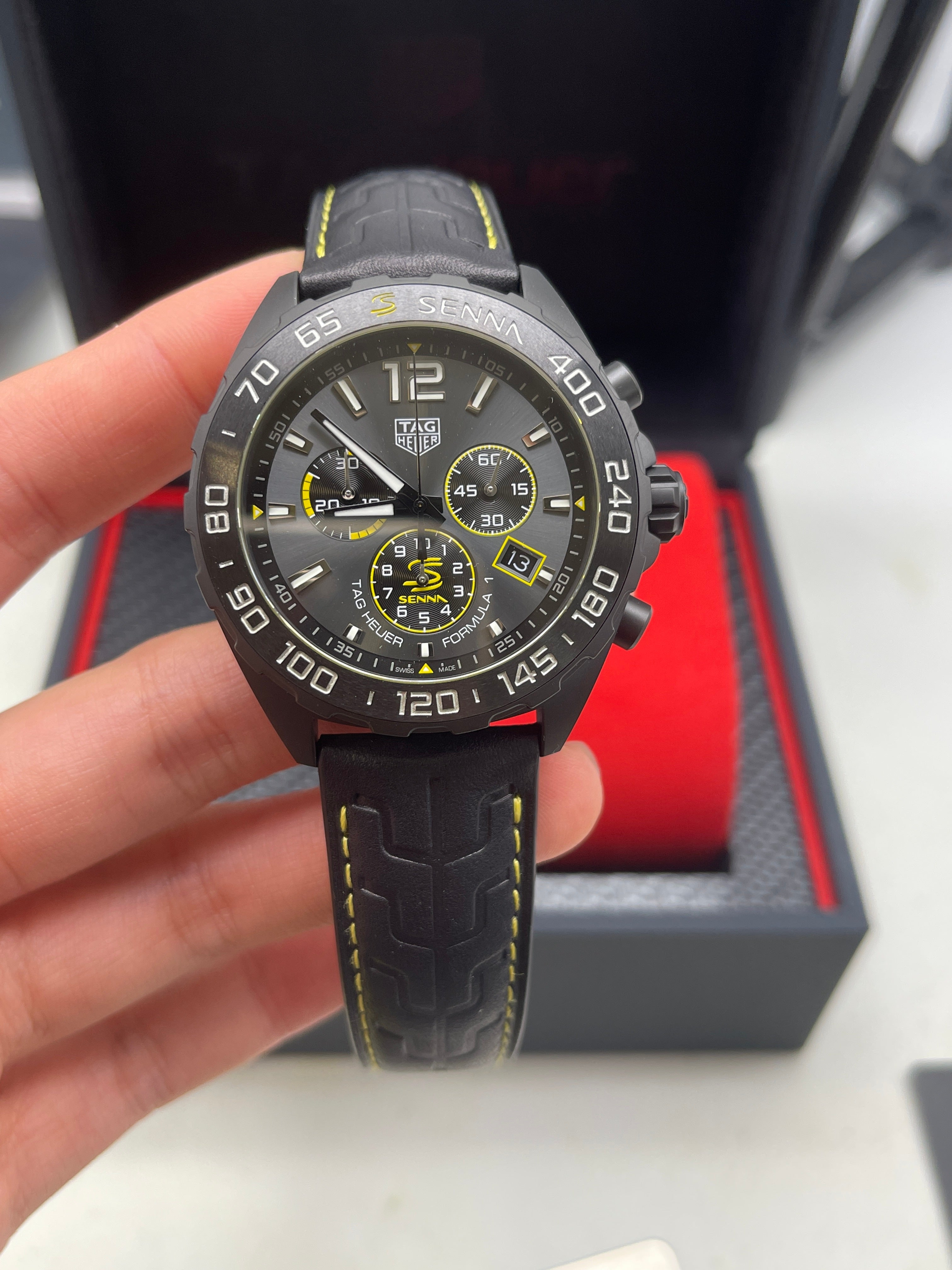 TAG Heuer Formel 1 Chronograph x Senna 43mm CAZ101AJ.FC6487 2025