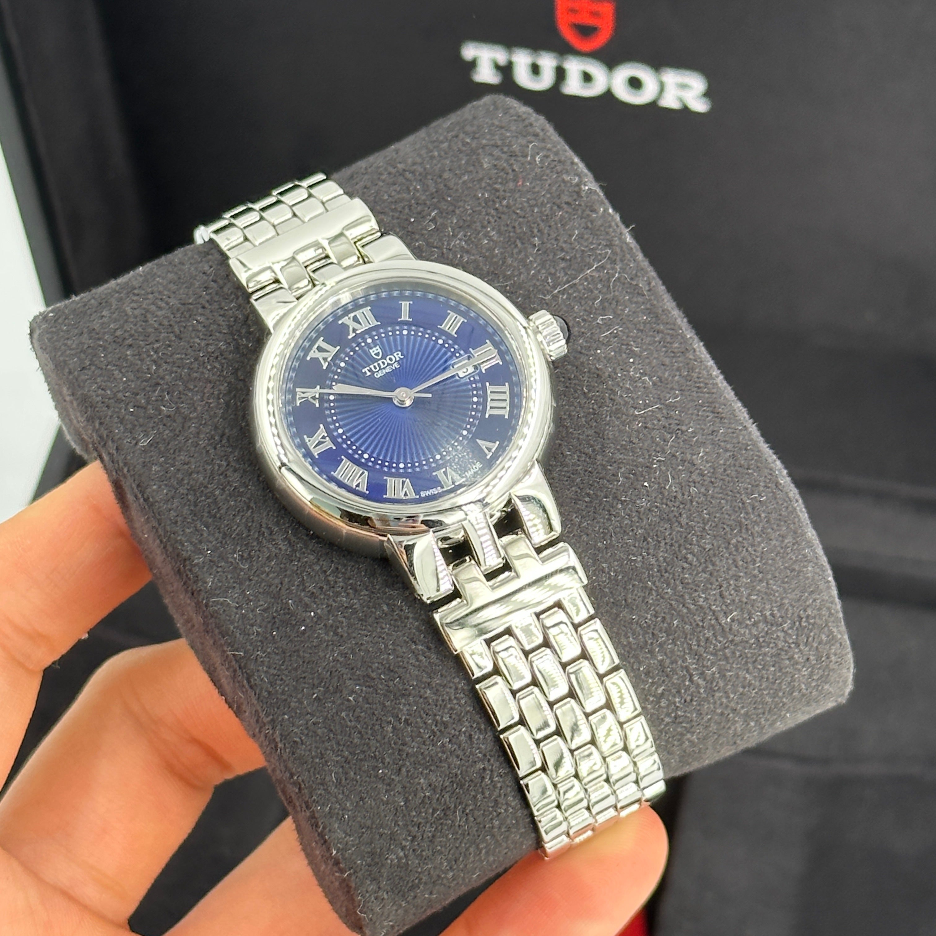 Tudor Clair de Rose 30 mm 35500-0009 Blau Roman 2024