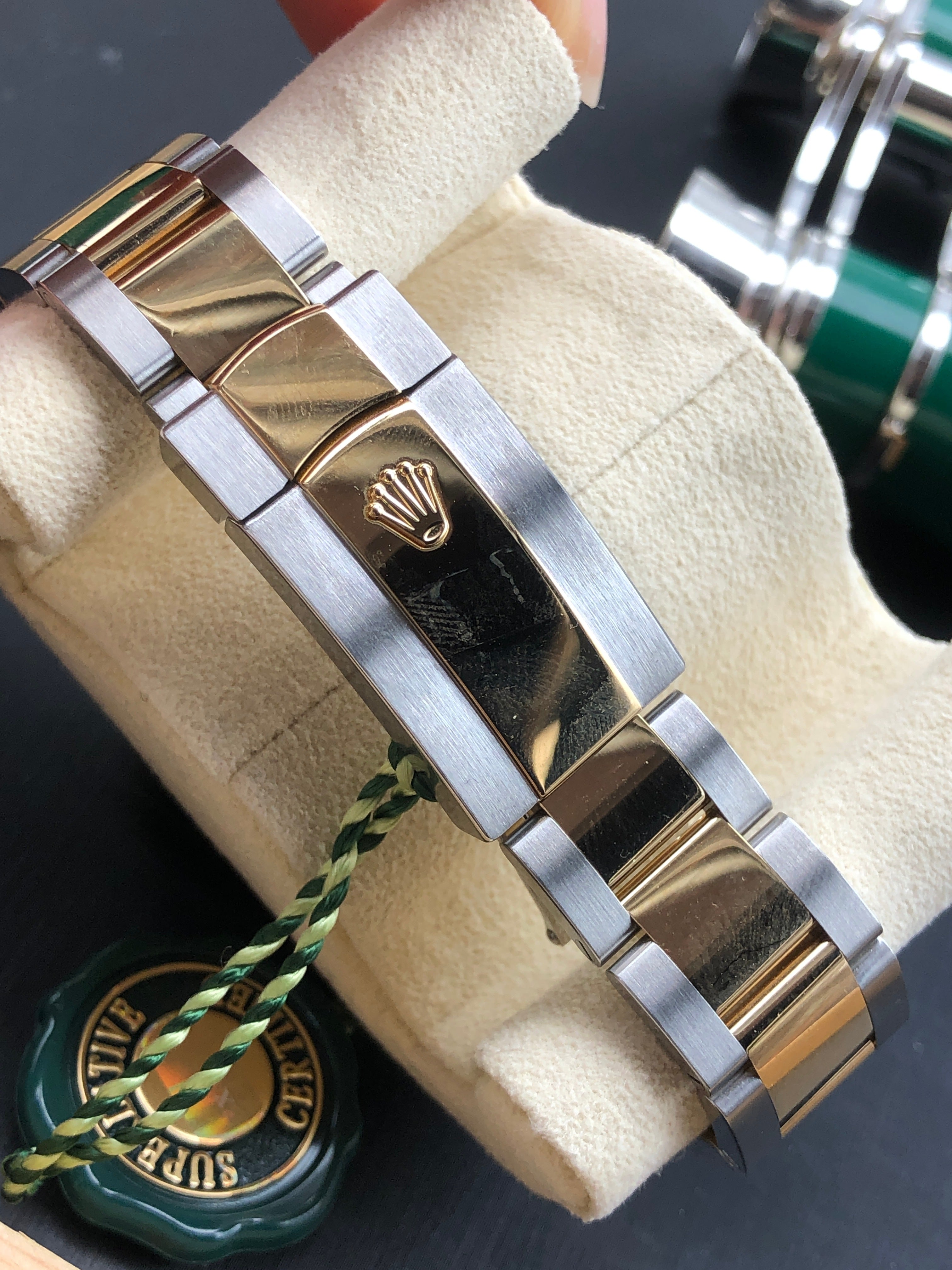 Rolex Datejust 36 126203 Grüne VIIX Oyster 2025