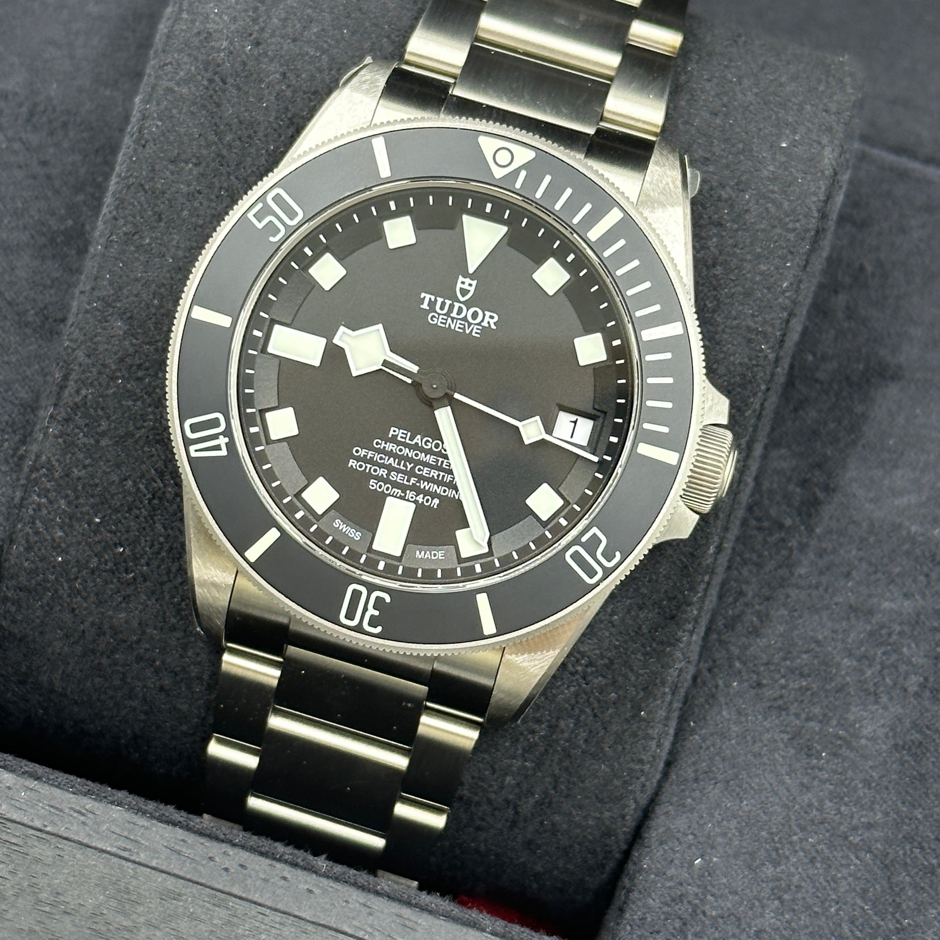 Tudor Pelagos 42 mm 25600Tn-0001 Schwarzer Stahl 2023