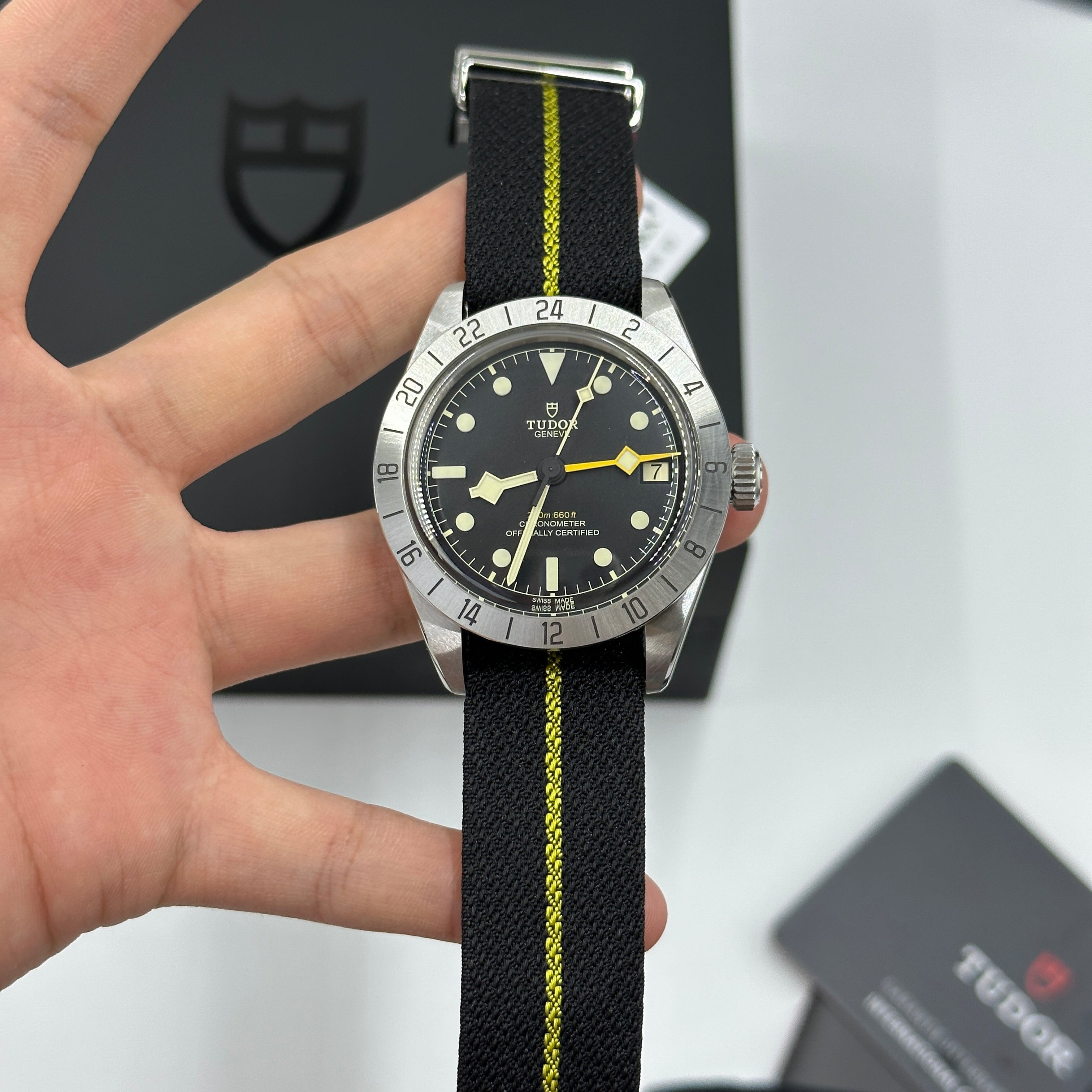 Tudor Black Bay Pro 39 mm 79470-0002 Stoffarmband 2023