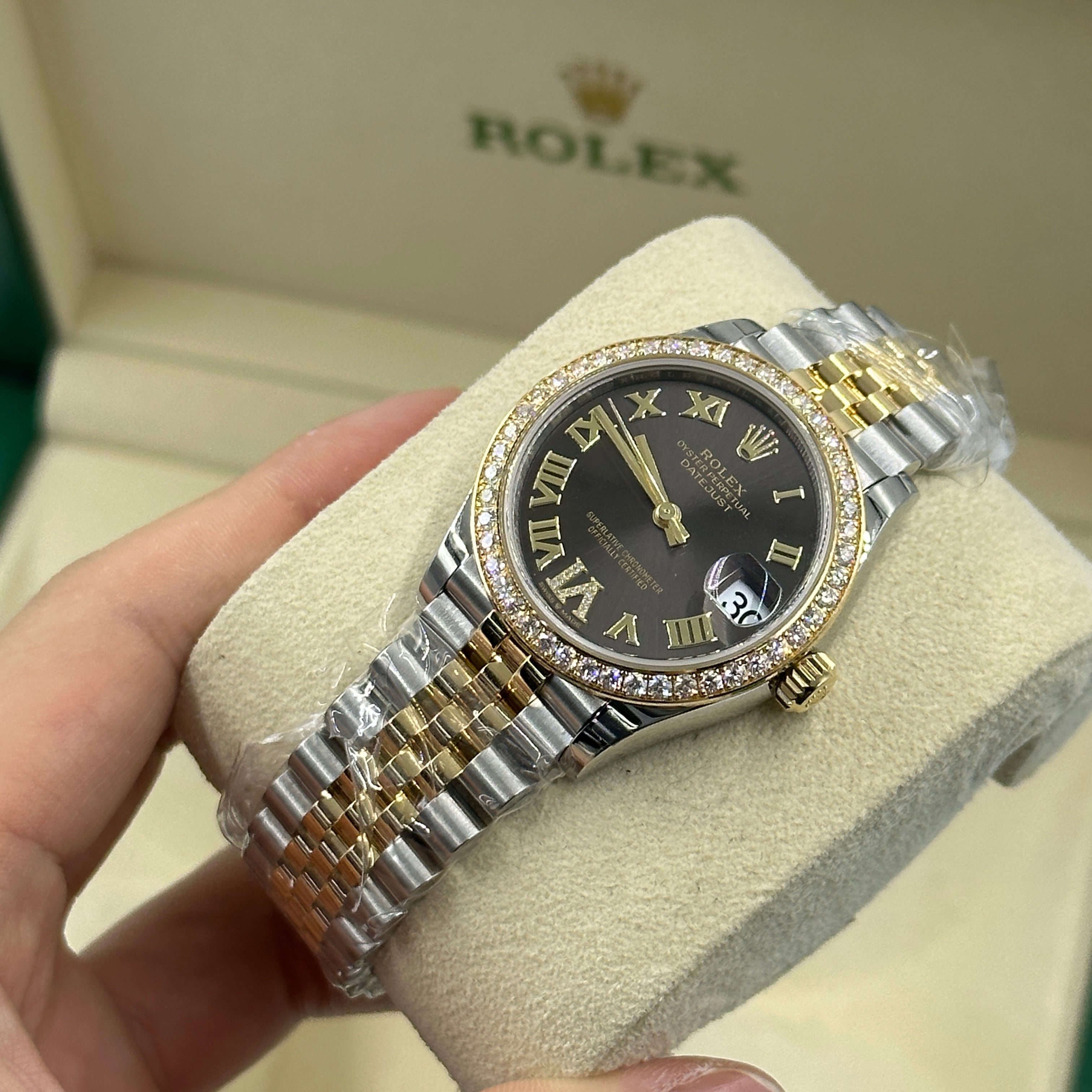 Rolex Datejust 31 278383RBR Grau VI Römisches Jubiläum 2025