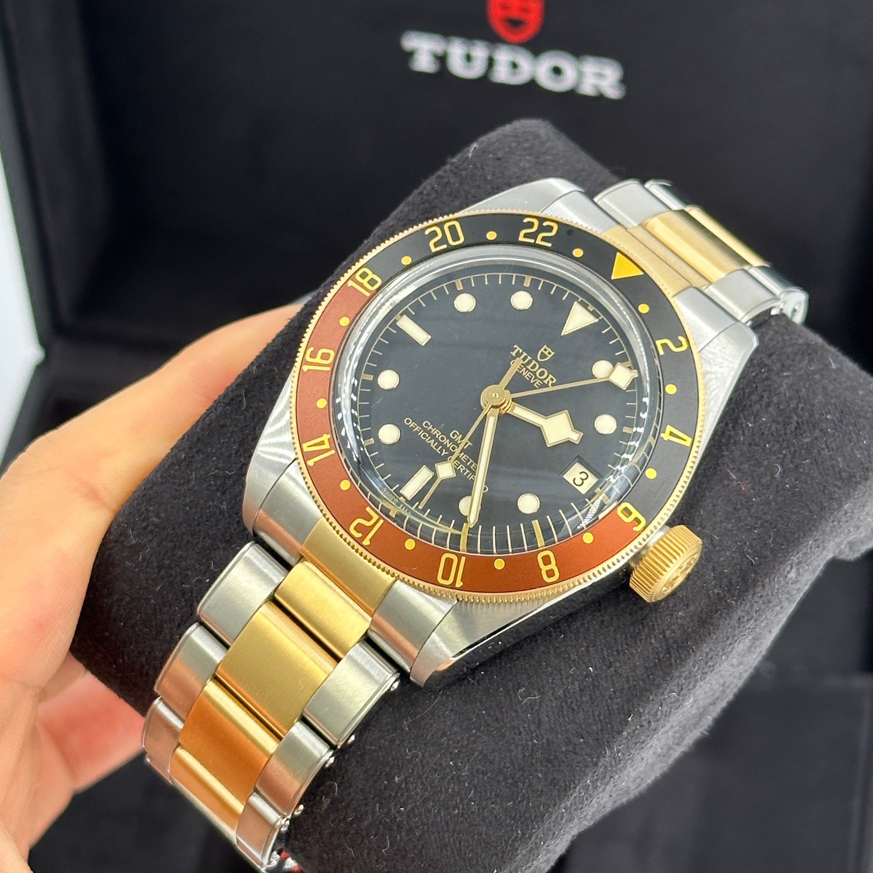 Tudor Black Bay GMT 41 mm 79833Mn-0001 Schwarzer Stahl 2024