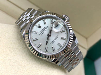 Rolex Lady-Datejust 279174 Silber Index Jubilee 2025