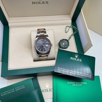 Rolex Datejust 36 126231 Grau Index Oyster 2024