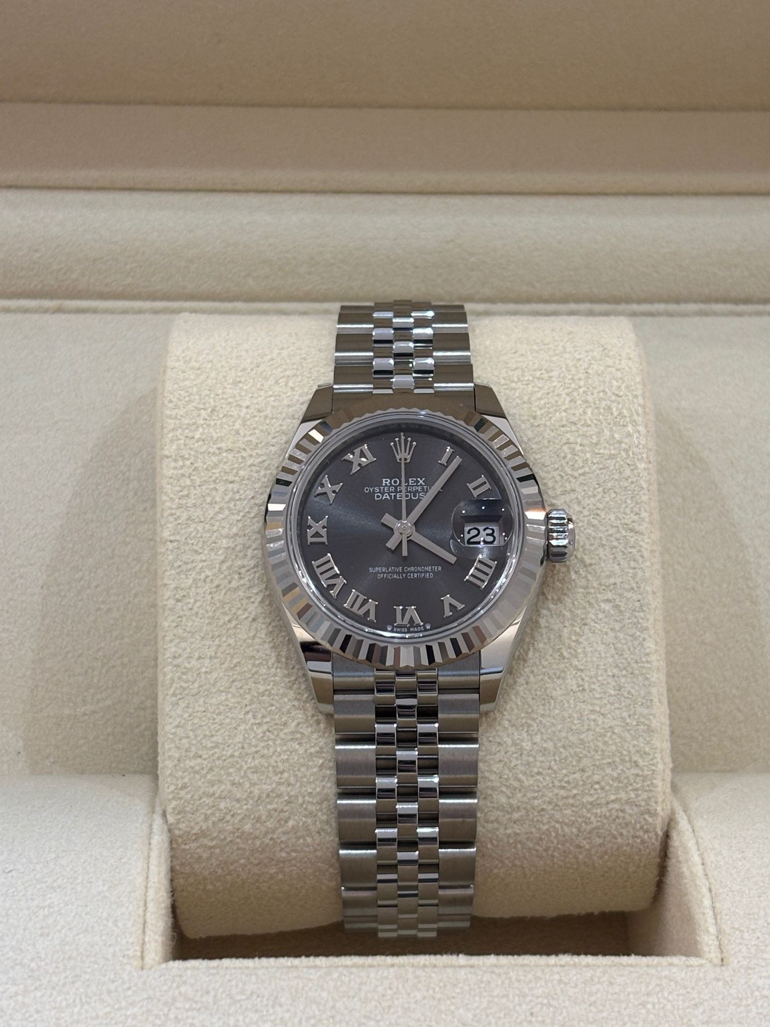 Rolex Lady-Datejust 279174 Grau Roman Oyster 2025
