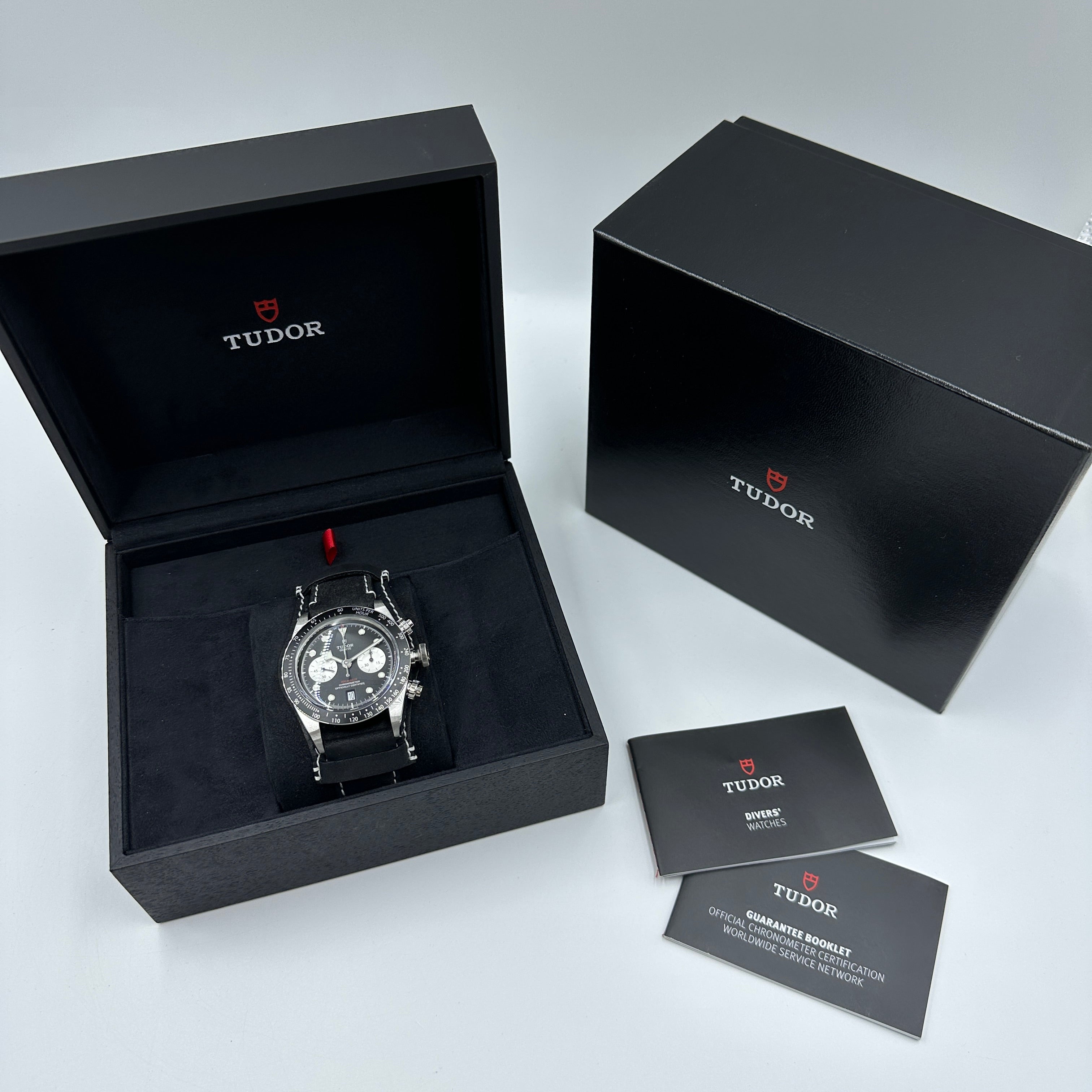 Tudor Black Bay Chrono 41 mm 79360N-0005 Schwarzes Armband 2024