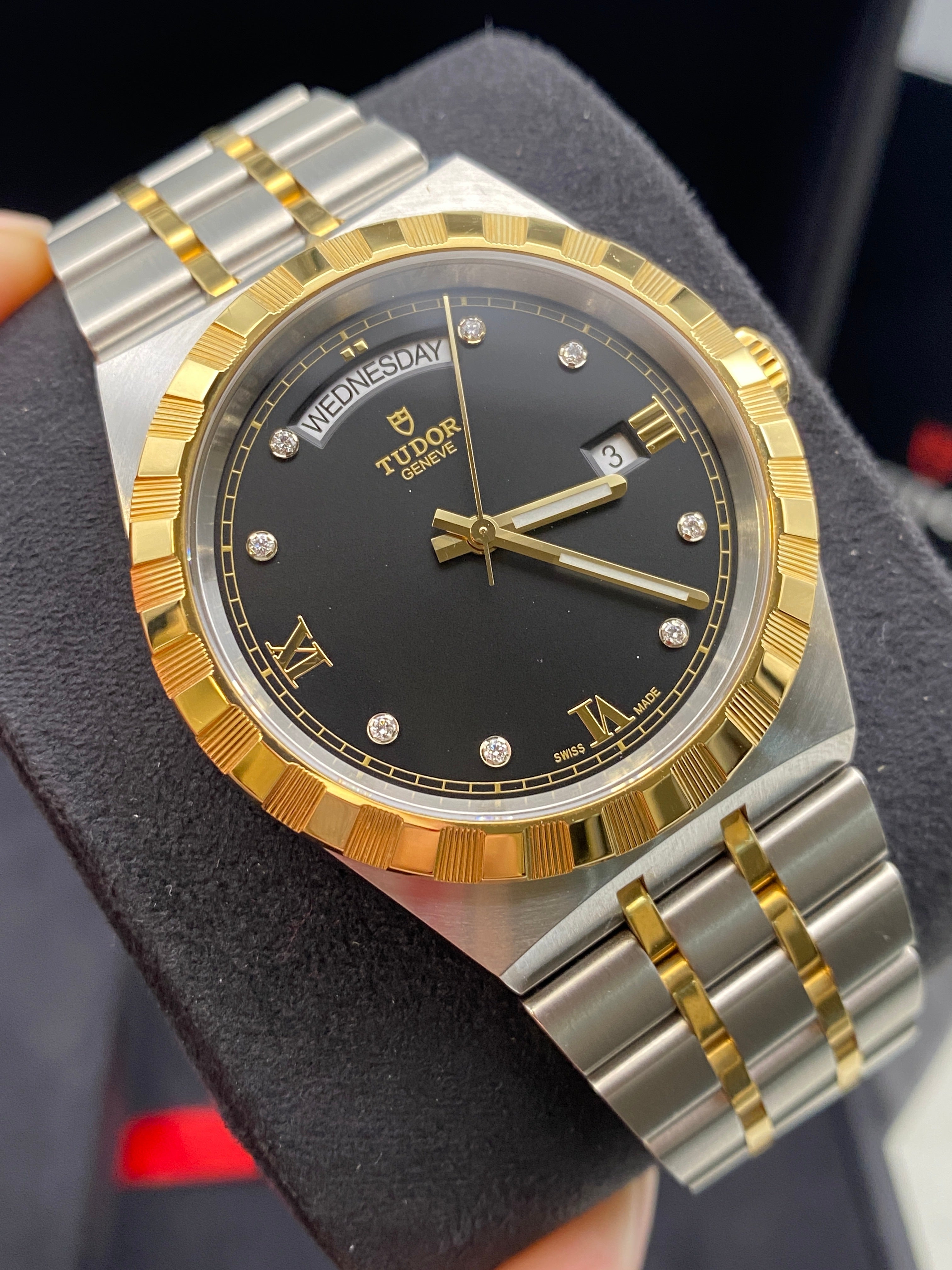 Tudor Tudor Royal 41 mm 28603-0005 Schwarze Diamanten 2023