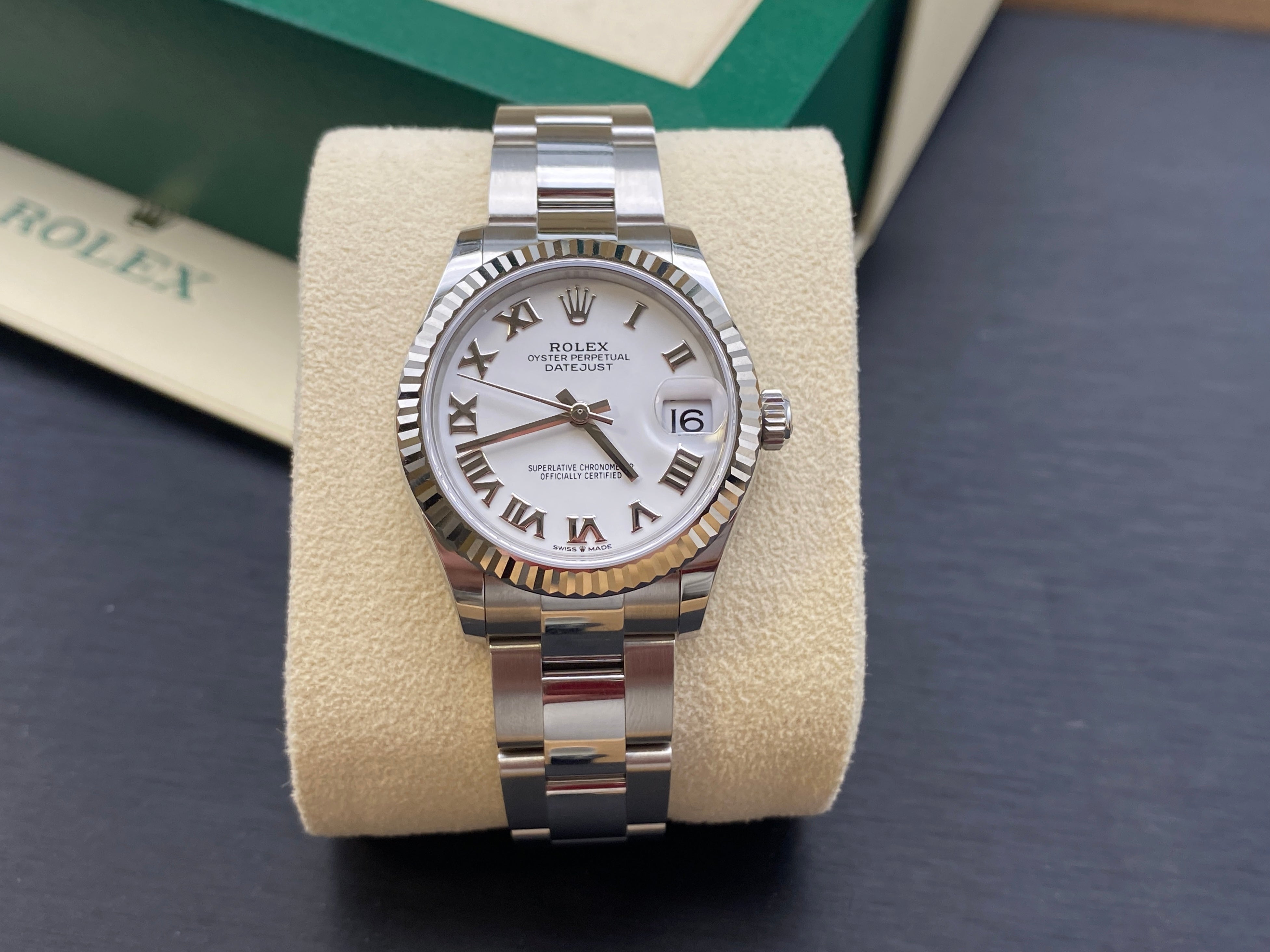 Rolex Datejust 31 278274 Weiße römische Auster 2025